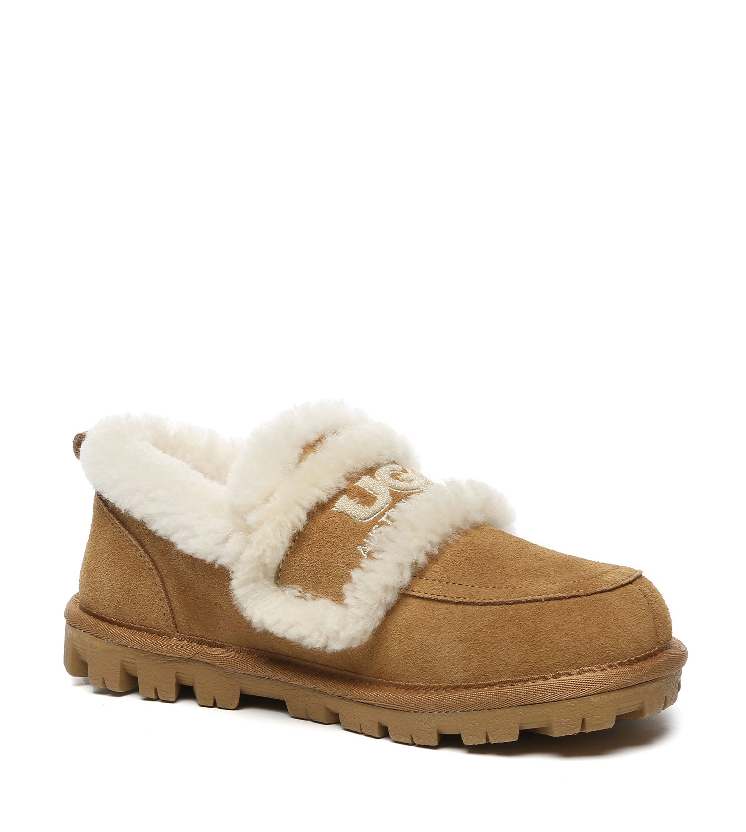 Australian Shepherd UGG Rilee Loafer House Shoes - AS2091-House Shoes-PEROZ Accessories
