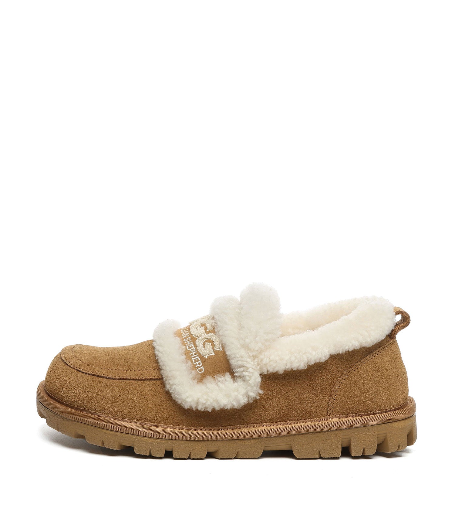 Australian Shepherd UGG Rilee Loafer House Shoes - AS2091-House Shoes-PEROZ Accessories
