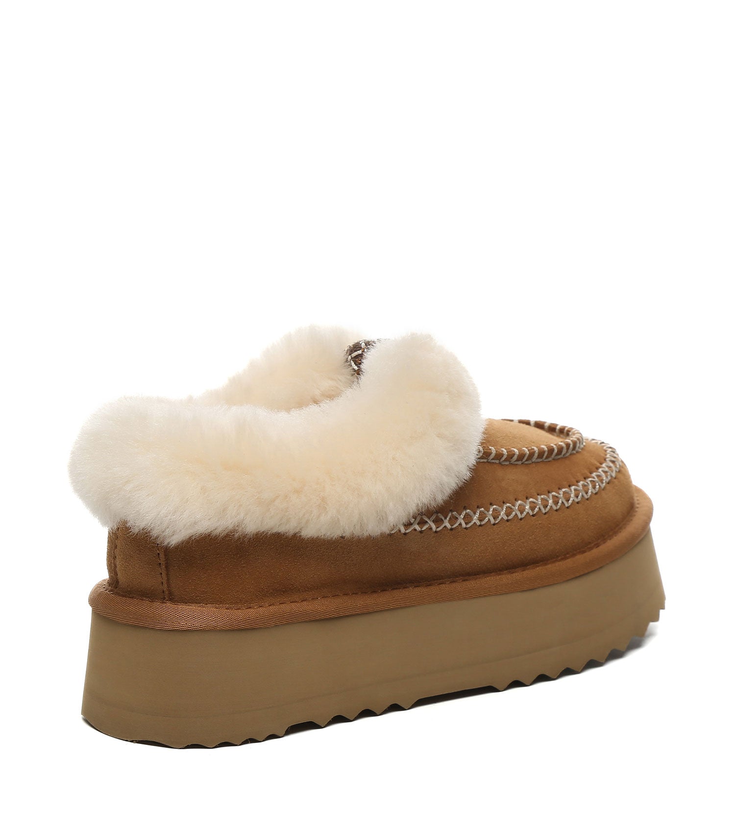 Australian Shepherd UGG Santana Platform Slippers - AS2093-Slippers-PEROZ Accessories