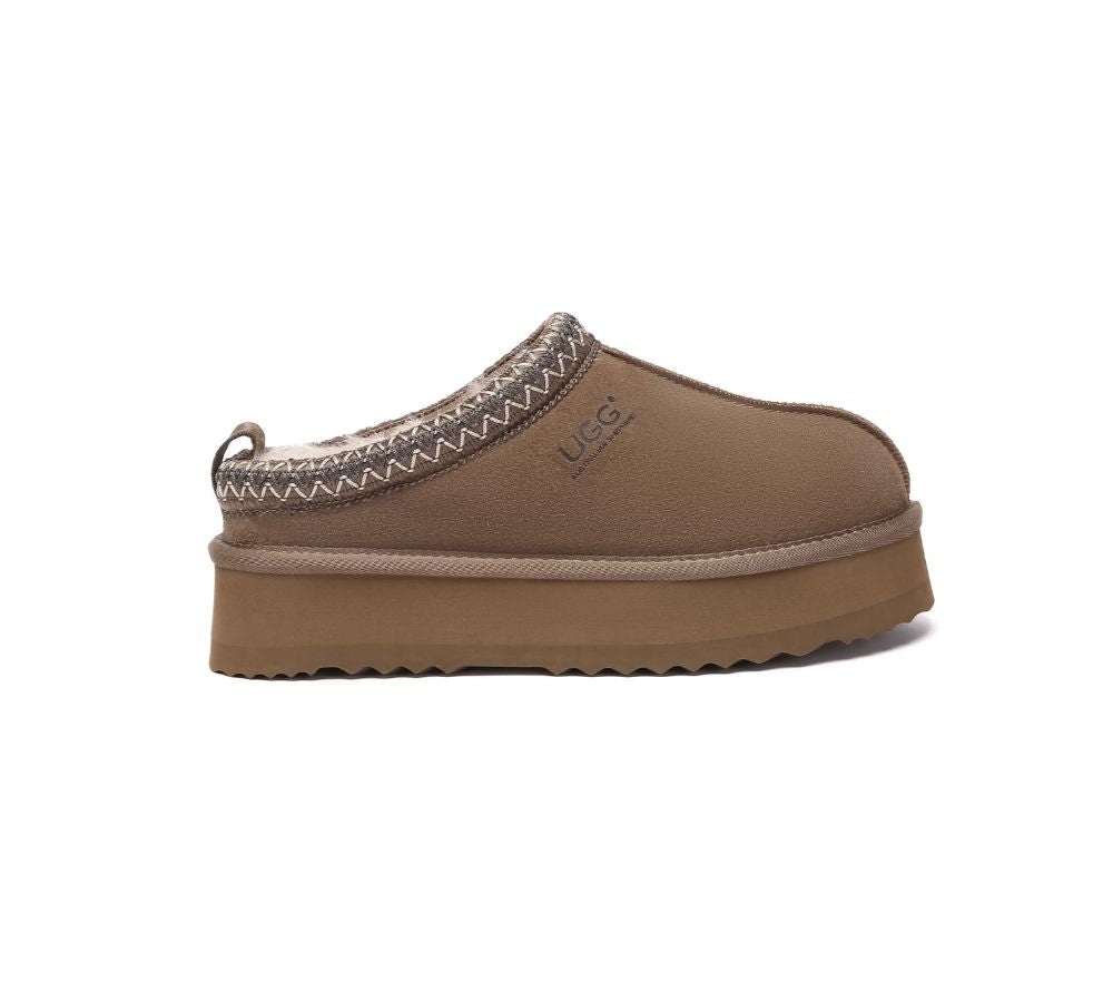 AUSTRALIAN SHEPHERD UGG Slippers Muti-Colour Ankle Platform Tazzy Tay-UGG Slippers-PEROZ Accessories