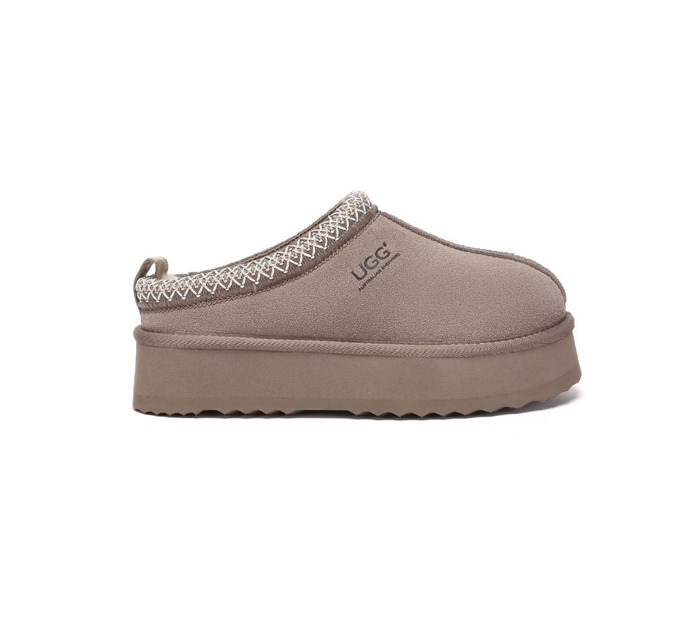 AUSTRALIAN SHEPHERD UGG Slippers Muti-Colour Ankle Platform Tazzy Tay-UGG Slippers-PEROZ Accessories