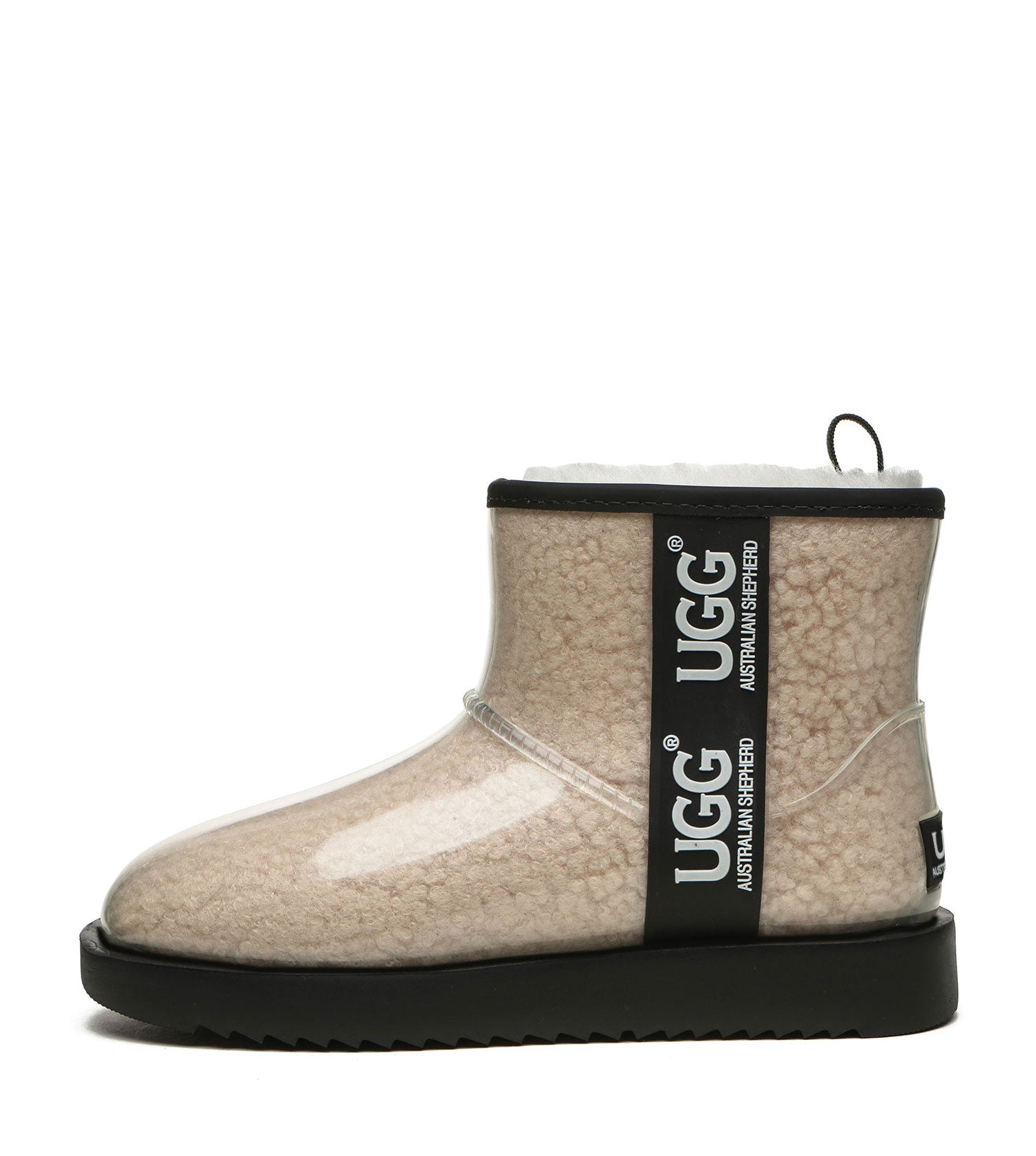 Australian Shepherd UGG Boots Clear Waterproof and Shearling Women Coated Classic-Boots-PEROZ Accessories