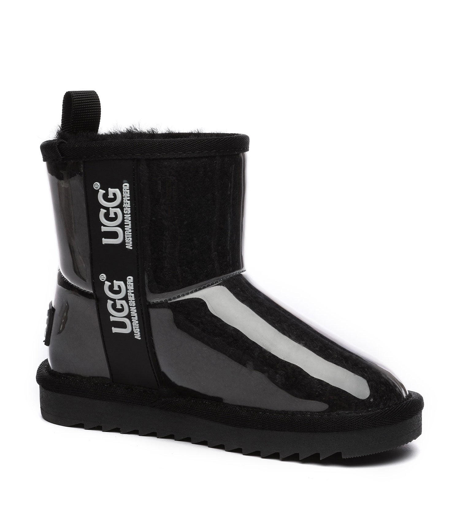 Australian Shepherd Kids Coated Classic UGG Boots - AS3032K-Boots-PEROZ Accessories