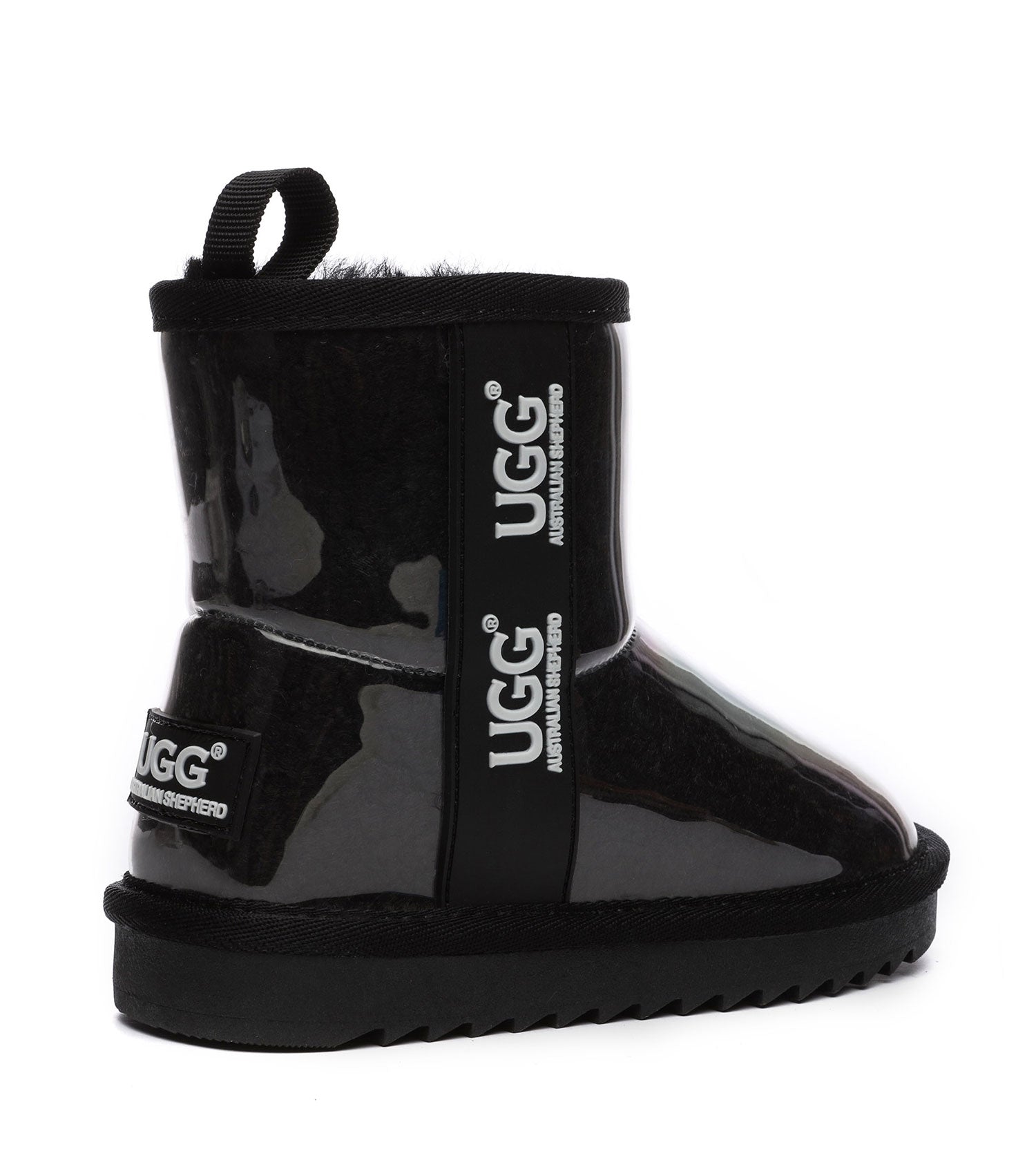 Australian Shepherd Kids Coated Classic UGG Boots - AS3032K-Boots-PEROZ Accessories