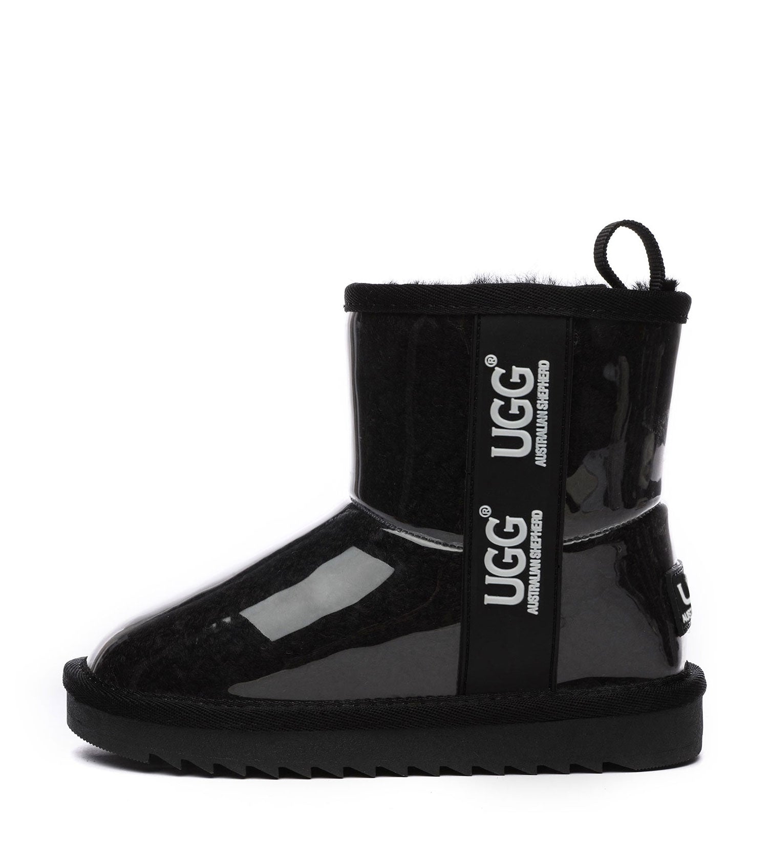 Australian Shepherd Kids Coated Classic UGG Boots - AS3032K-Boots-PEROZ Accessories