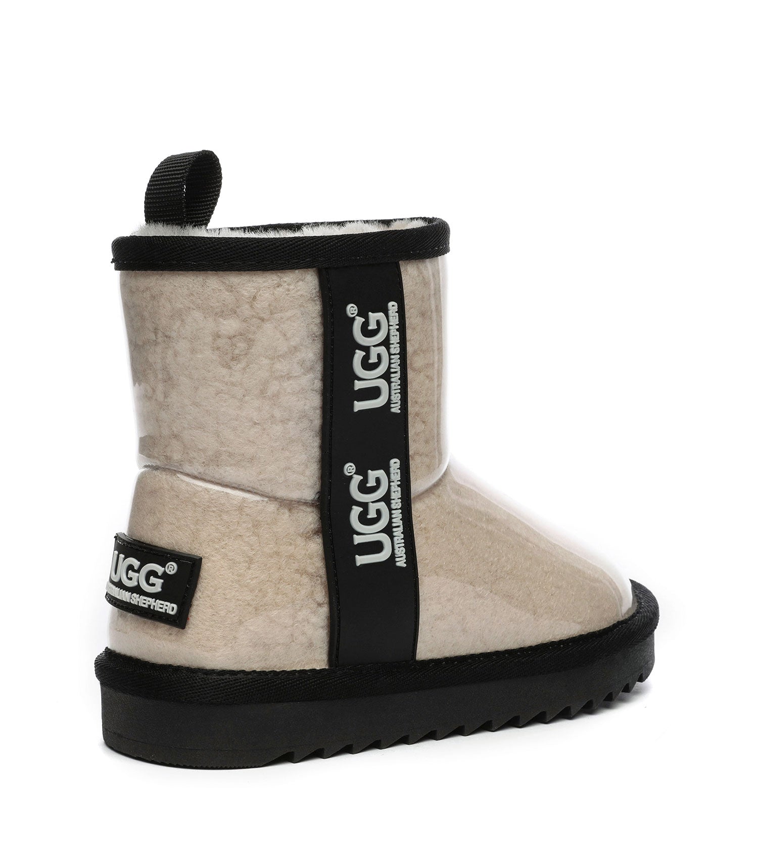 Australian Shepherd Kids Coated Classic UGG Boots - AS3032K-Boots-PEROZ Accessories