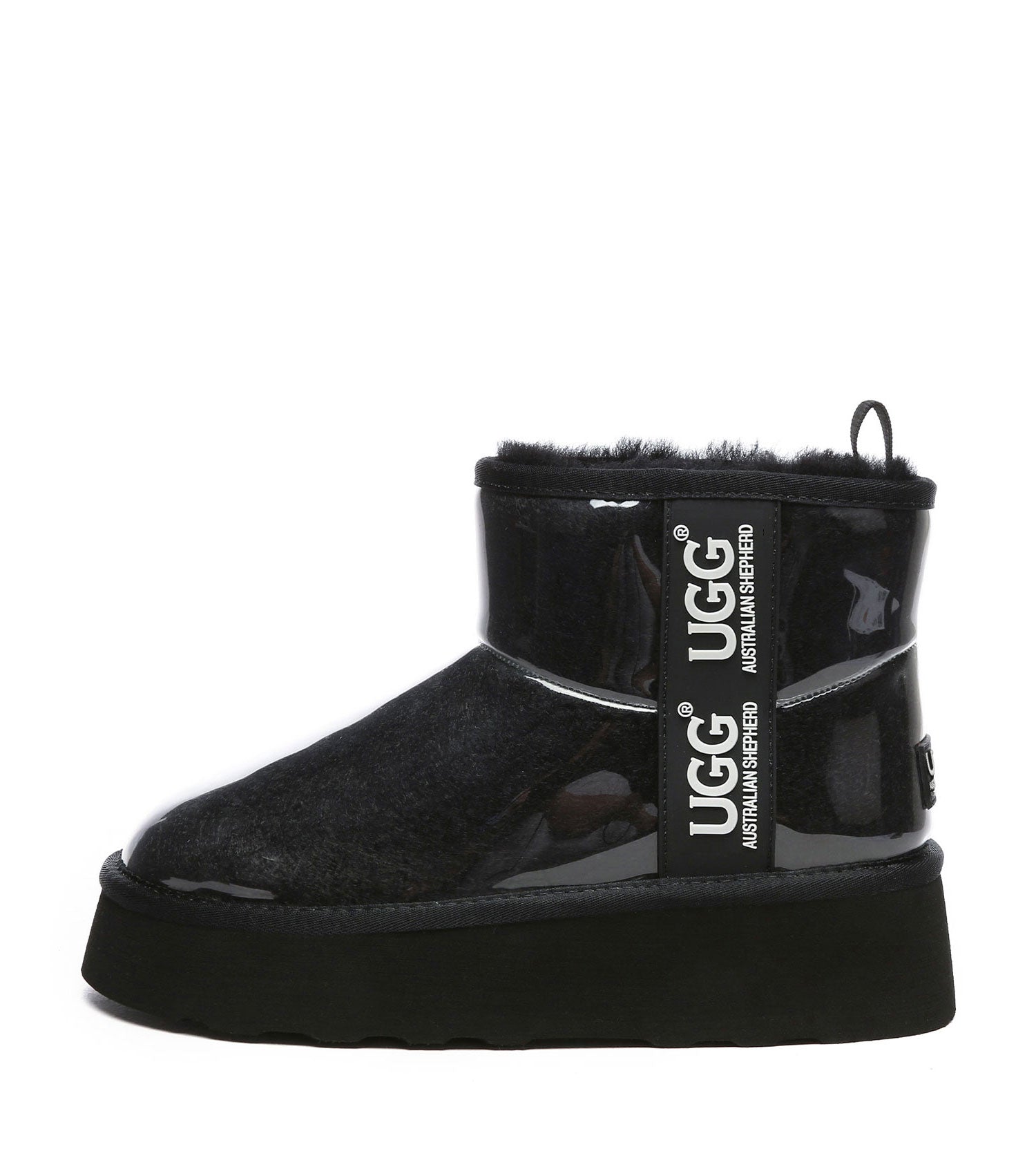 Australian Shepherd UGG Coated Classic Platform UGG Boots - AS3042-UGG Boots-PEROZ Accessories