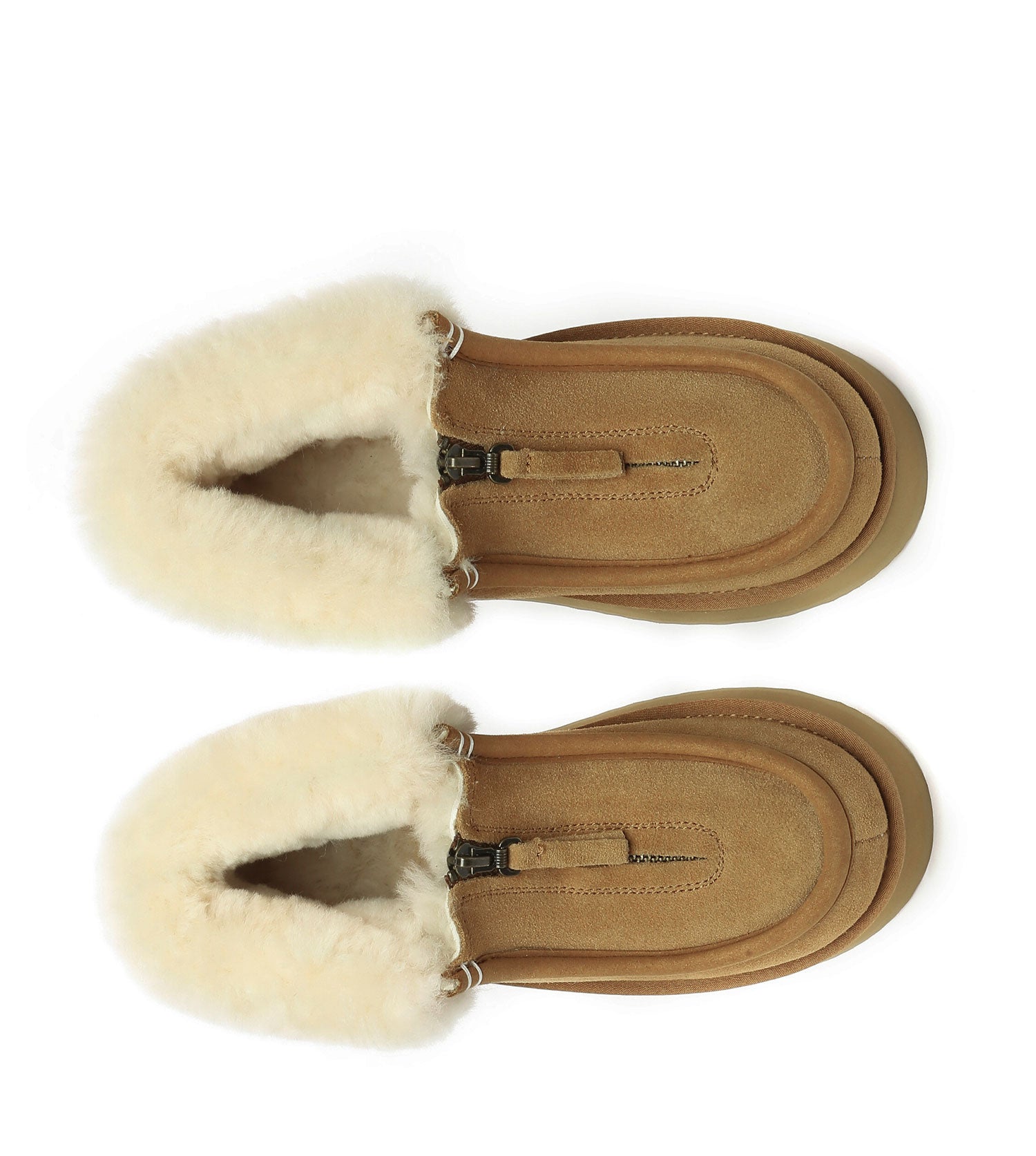 Australian Shepherd UGG Zip Platform UGG Boots - AS3062-UGG Boots-PEROZ Accessories