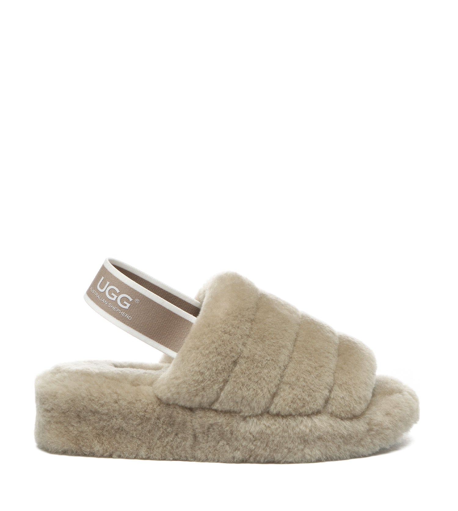 Australian Shepherd UGG Puffy Slippers - AS7006-Slippers-PEROZ Accessories