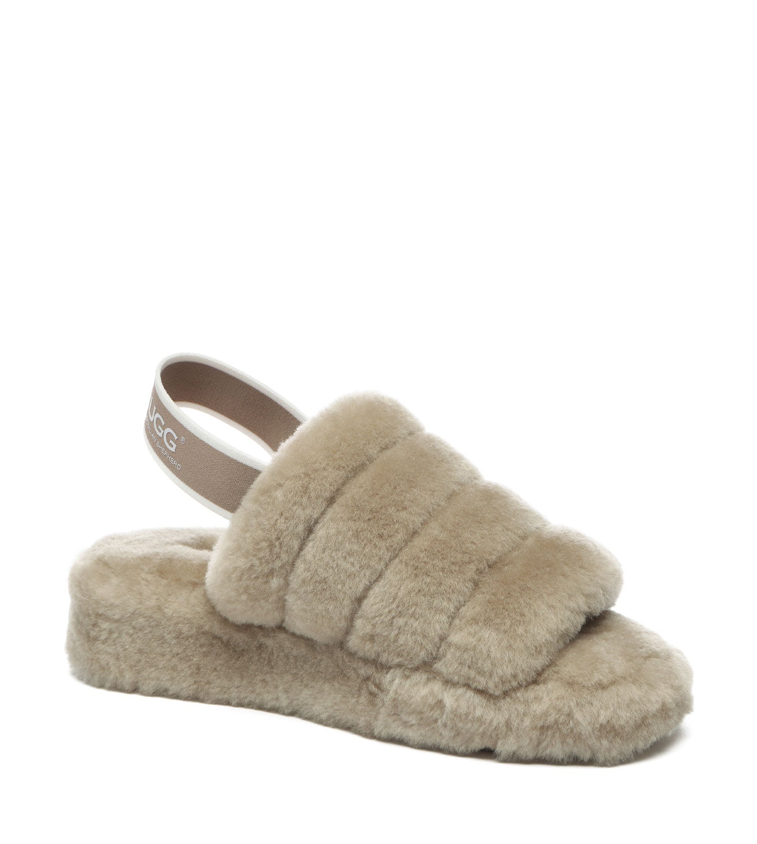 Australian Shepherd UGG Puffy Slippers - AS7006-Slippers-PEROZ Accessories
