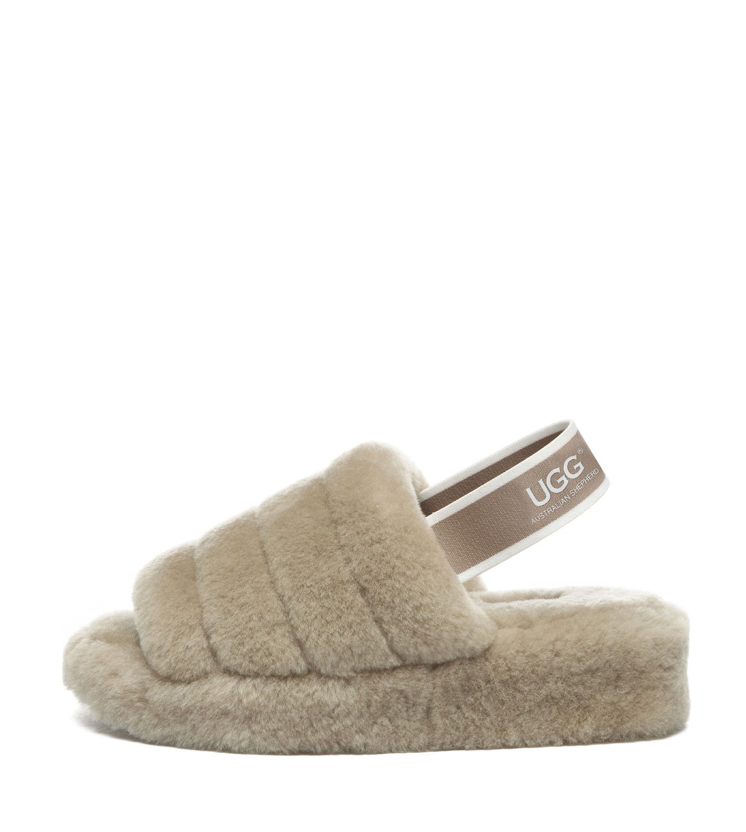 Australian Shepherd UGG Puffy Slippers - AS7006-Slippers-PEROZ Accessories
