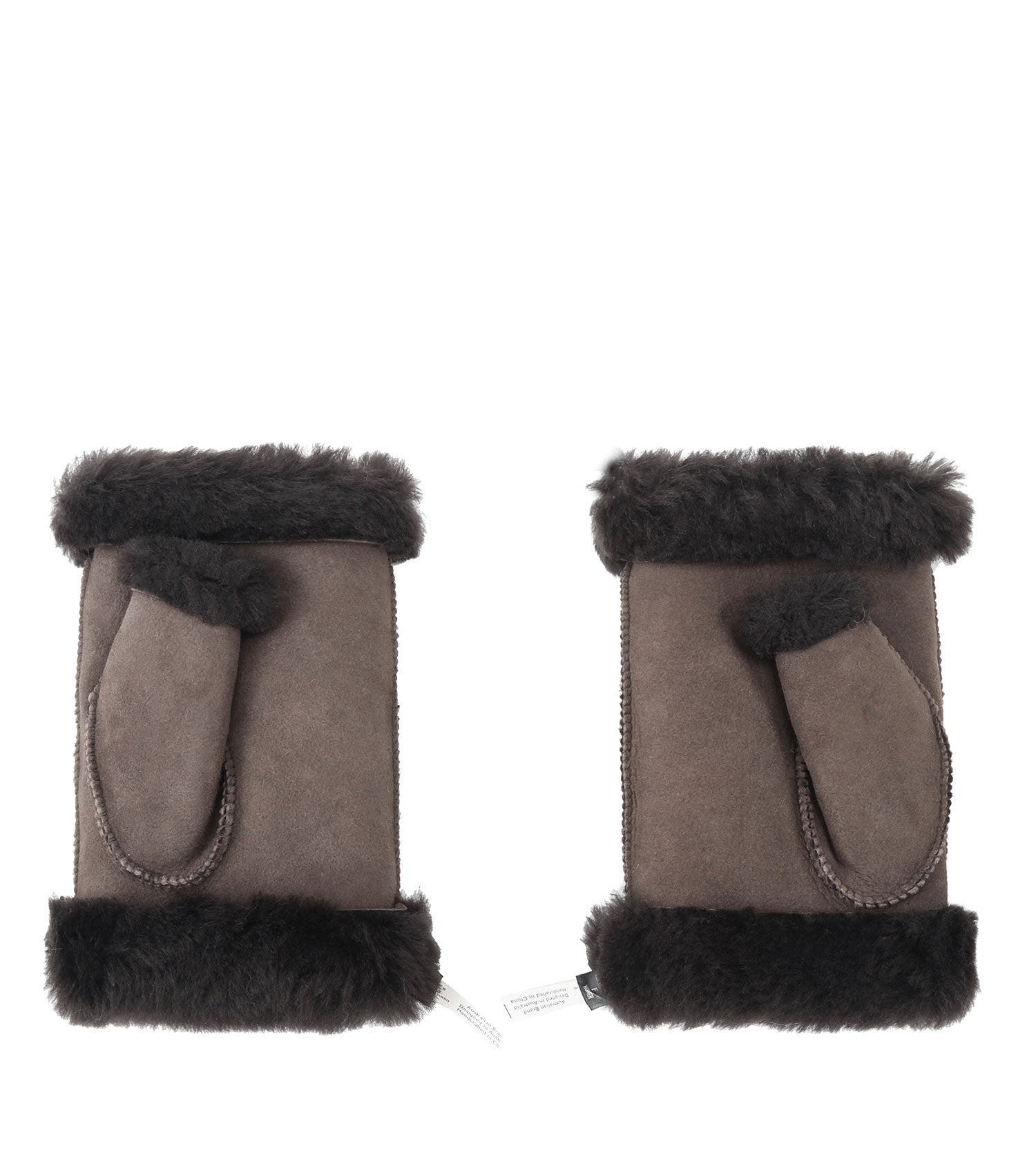 Australian Shepherd UGG Fingerless Sheepskin Mittens - ASA011-Accessories-PEROZ Accessories