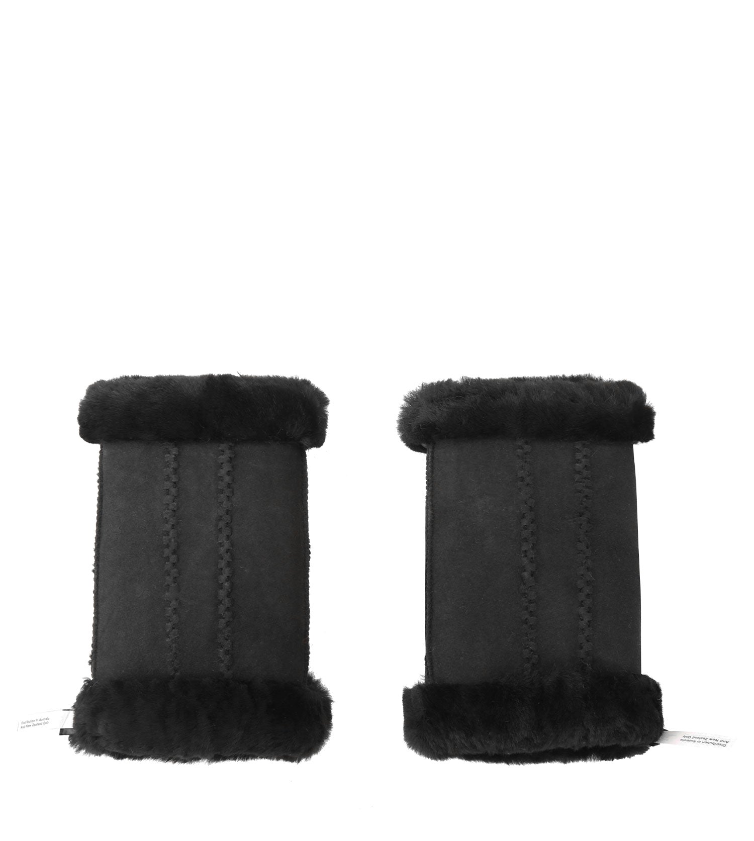 Australian Shepherd UGG Fingerless Sheepskin Mittens - ASA011-Accessories-PEROZ Accessories