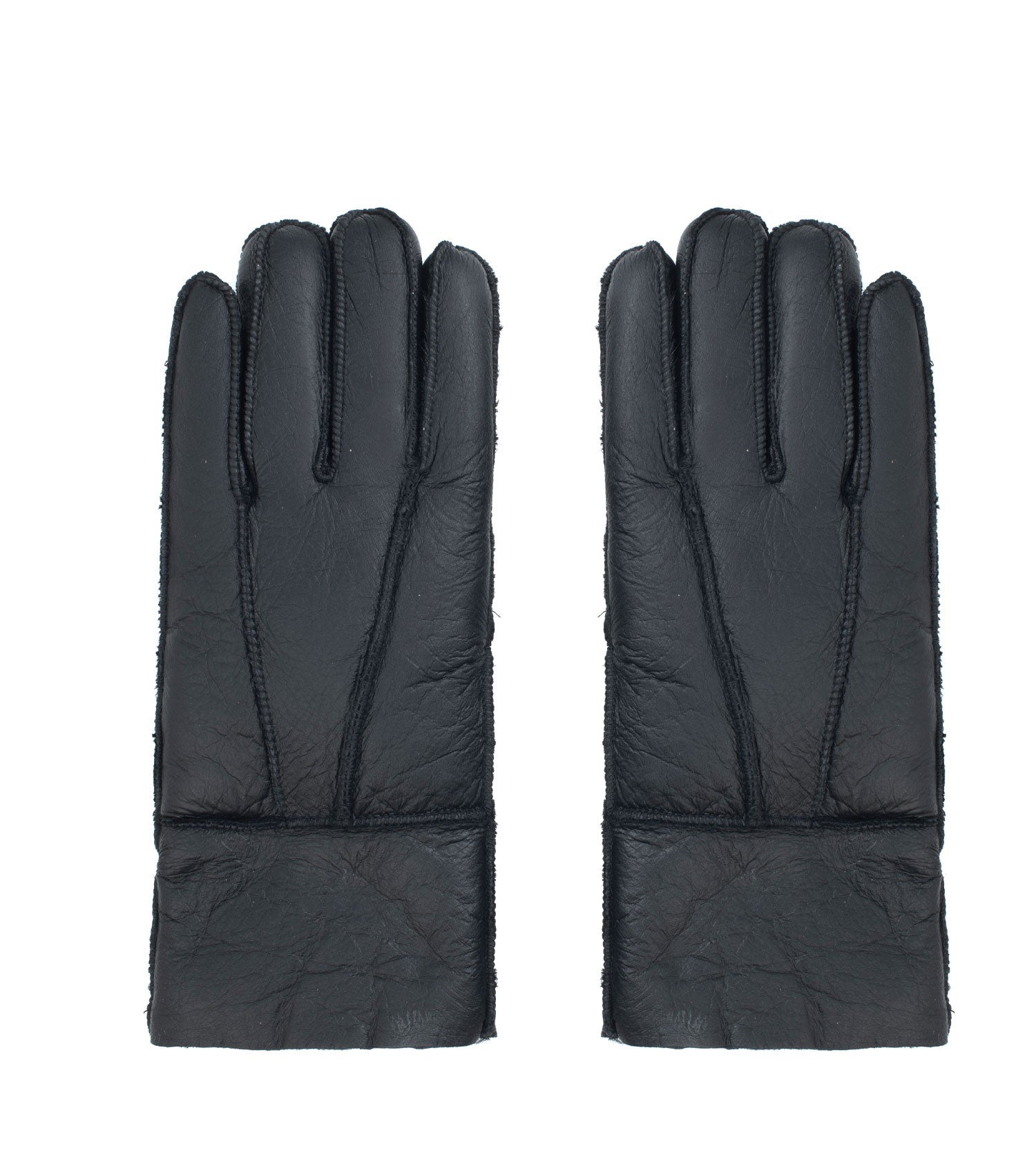 Australian Shepherd Leather Stitching Gloves - ASA014-Gloves-PEROZ Accessories