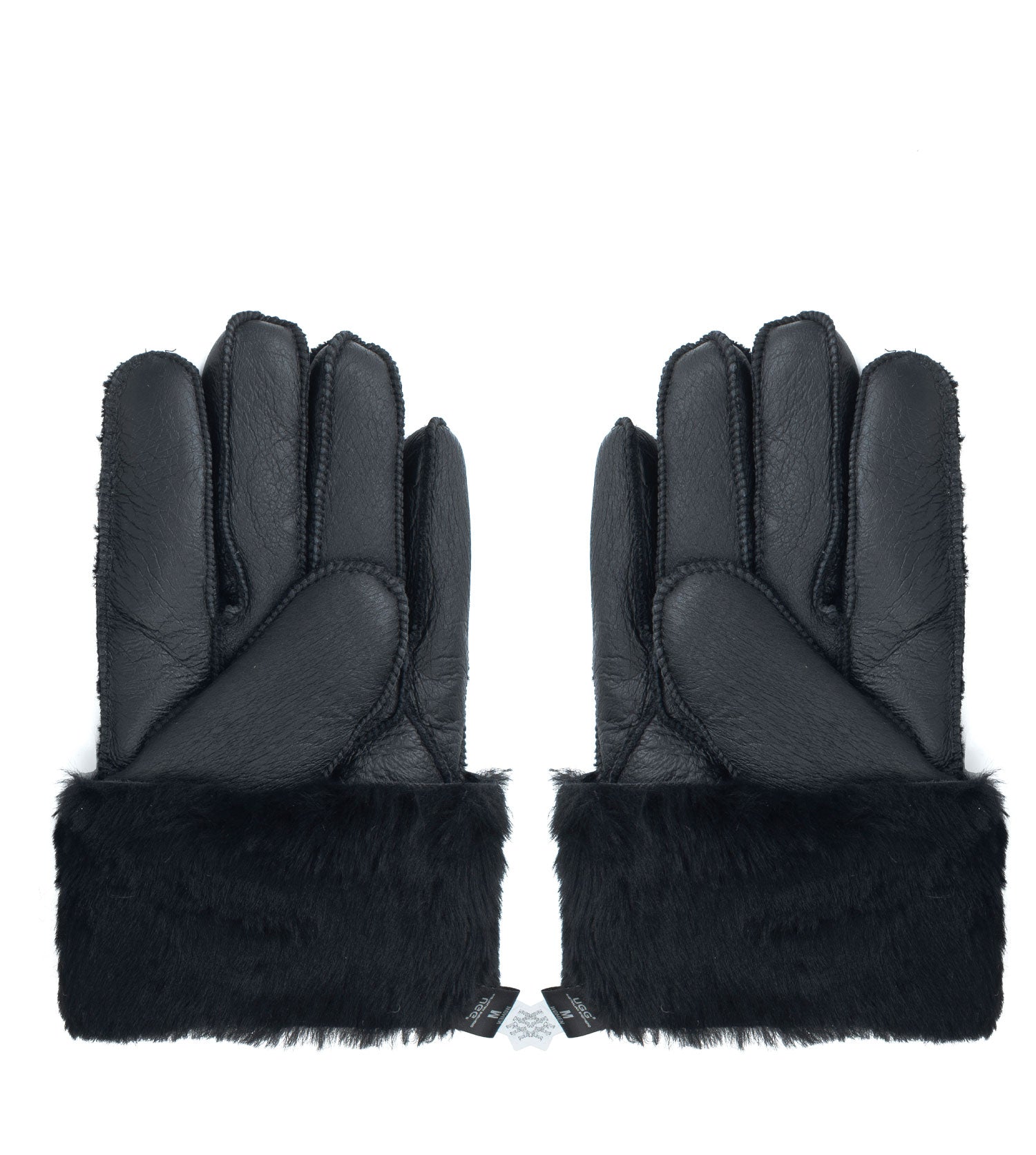 Australian Shepherd Leather Stitching Gloves - ASA014-Gloves-PEROZ Accessories