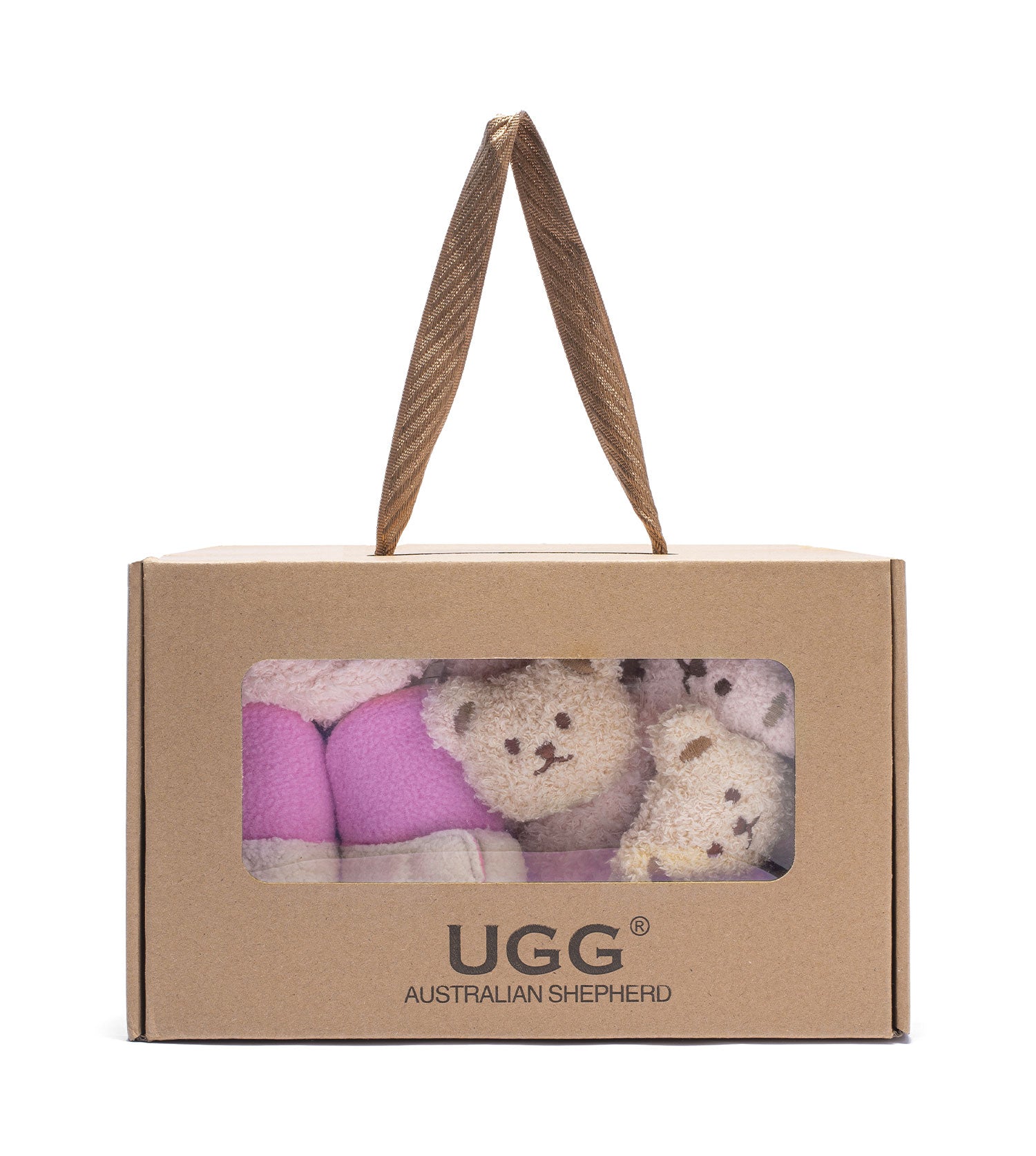 Australian Shepherd UGG Baby Booties Gift Set - ASZ009-UGG Boots-PEROZ Accessories