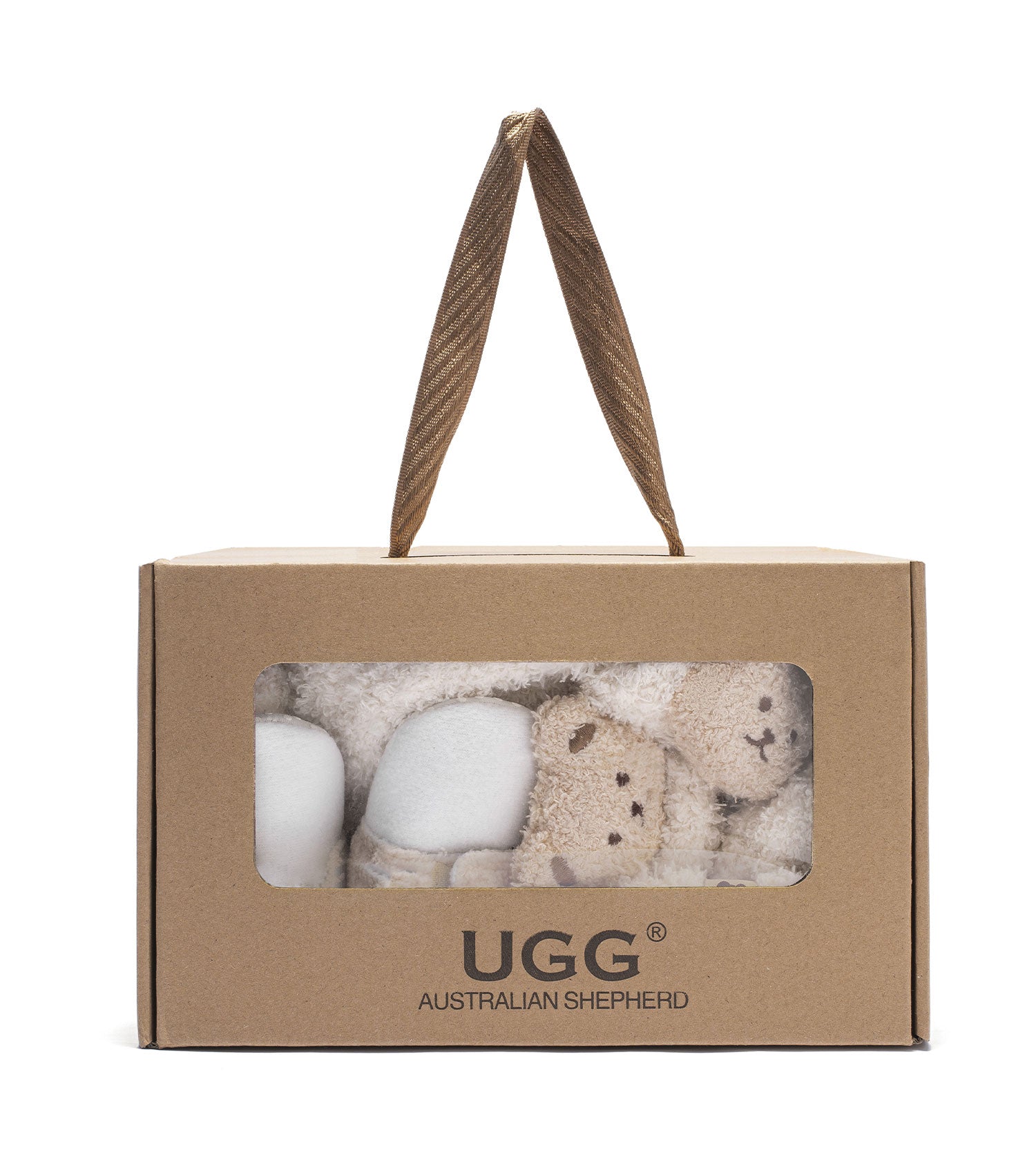 Australian Shepherd UGG Baby Booties Gift Set - ASZ009-UGG Boots-PEROZ Accessories