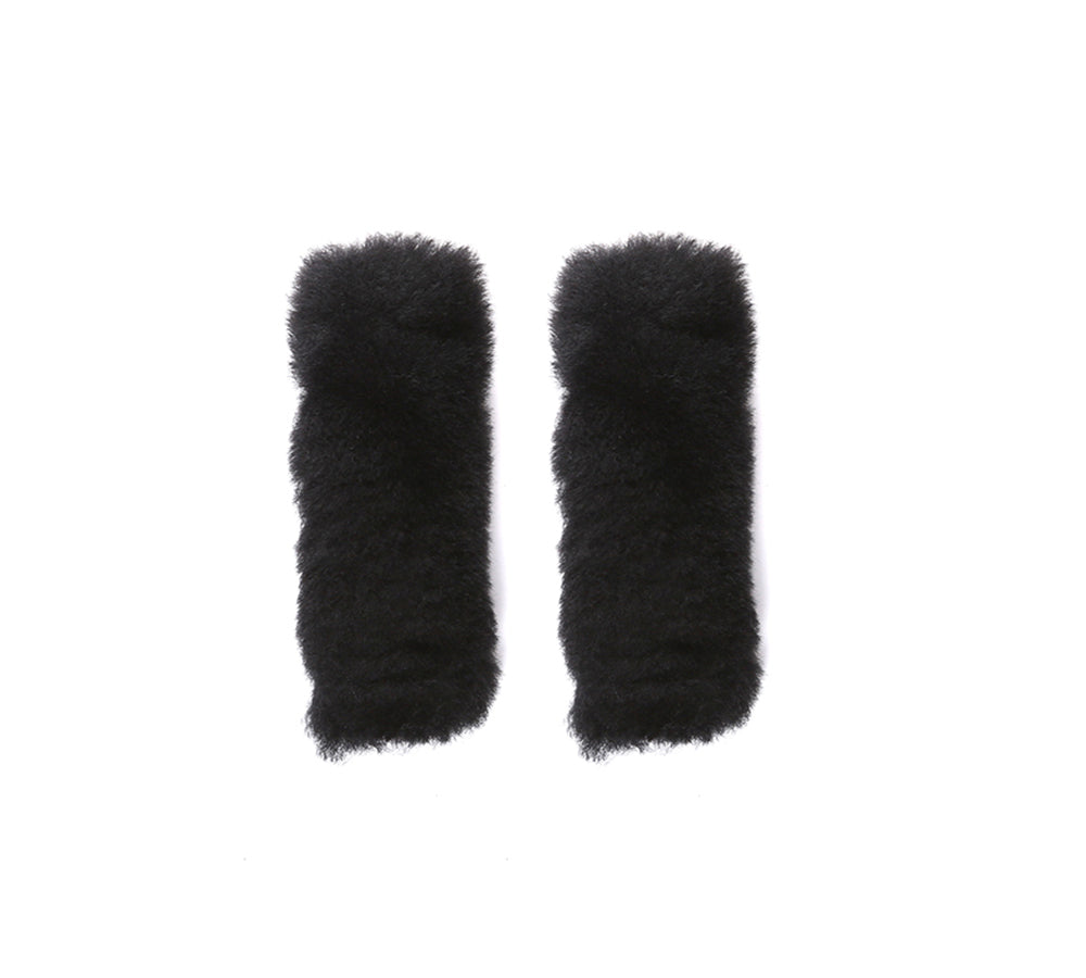 AUSTRALIAN SHEPHERD Slippers Removable Elastic Metal Connection Plush Shearling Strap-Shoes band-PEROZ Accessories