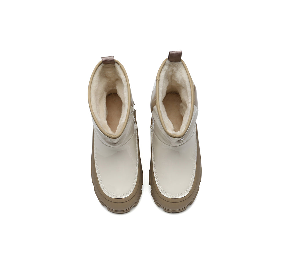 AUSTRALIAN SHEPHERD® UGG Boots Women Sheepskin Wool Waterproof Chunky Wren-PEROZ Accessories