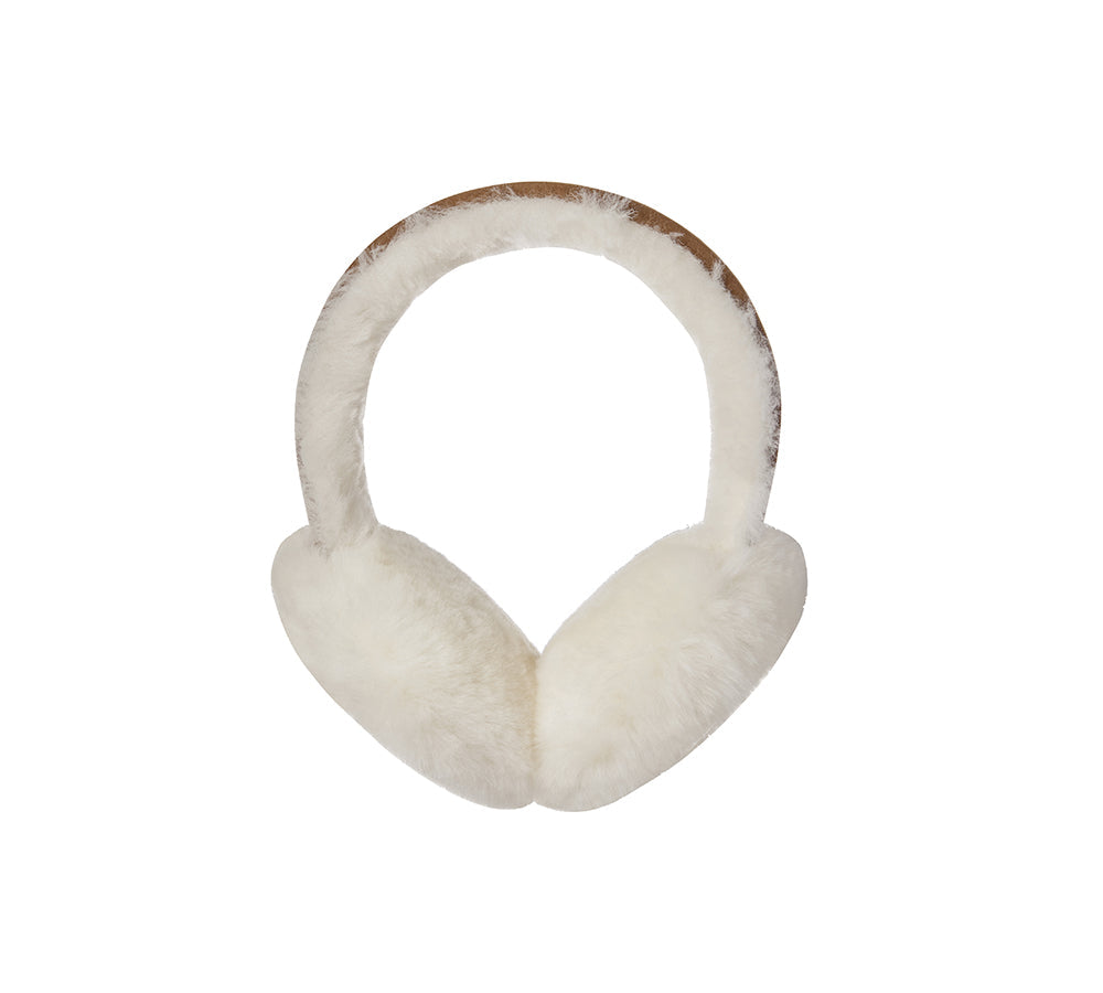 AUSTRALIAN SHEPHERD UGG Kids Sheepskin Wool Cloud Earmuff-Earmuff-PEROZ Accessories