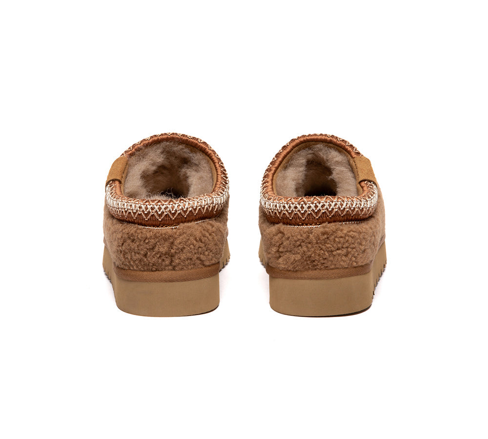 AUSTRALIAN SHEPHERD UGG Slippers Sheepskin Wool Ankle Tayla-UGG Slippers-PEROZ Accessories