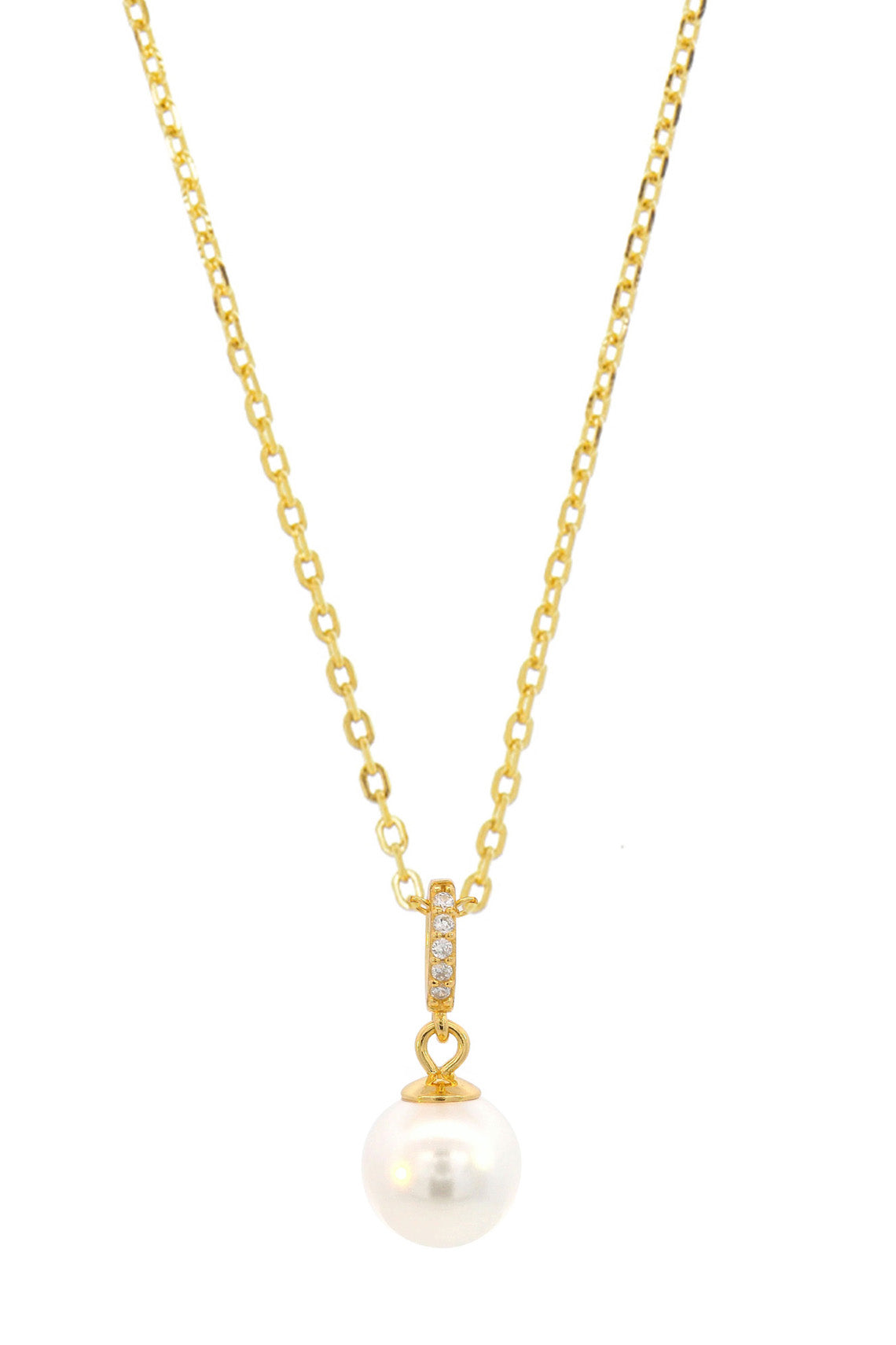 ADAGIO EFFORTLESS GLOW PEARL PENDANT GOLD-PEROZ Accessories
