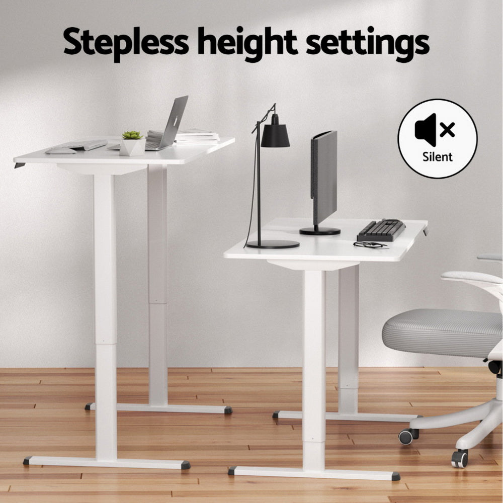 Artiss 120cm Electric Standing Desk with Mini Peal Exercise Bike Home Office-Furniture > Office > Office & Desk Chairs-PEROZ Accessories