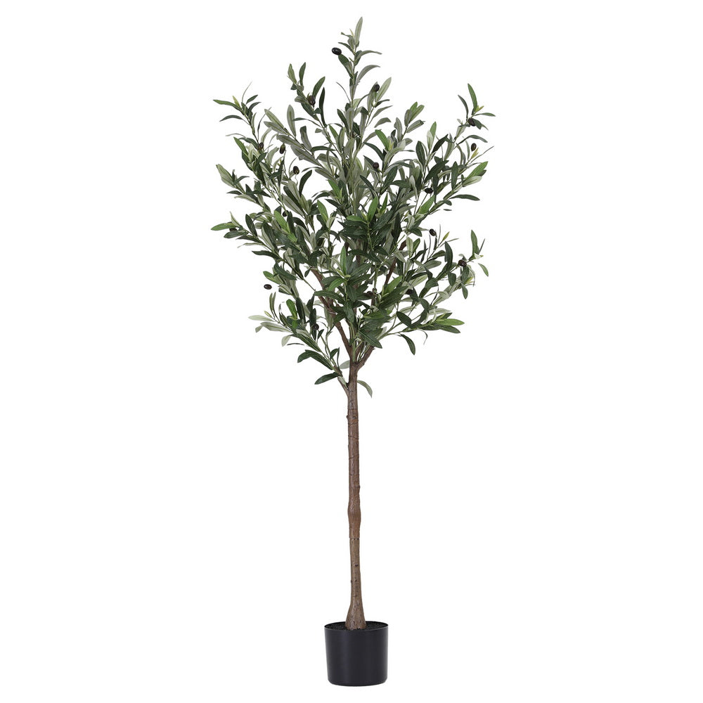 Artiss 155cm Artificial Olive Tree Faux Trees Indoor Decor Artificial Plants Lifelike Plant-Home & Garden > Artificial Plants > Artificial Trees-PEROZ Accessories