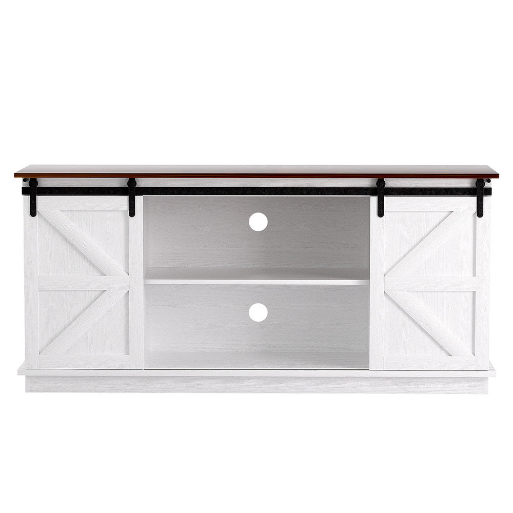 Artiss Buffet Sideboard Storage Cabinet Kitchen Cupboard Sliding Doors White-Furniture > Dining > Buffets & Sideboards-PEROZ Accessories
