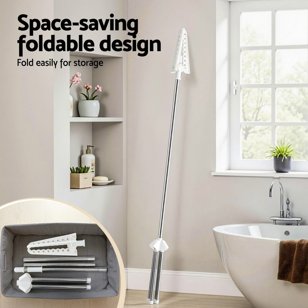 Artiss Clothes Rack Airer Rotatable Hanger Foldable 163cm-Furniture > Living Room > Coat Racks-PEROZ Accessories
