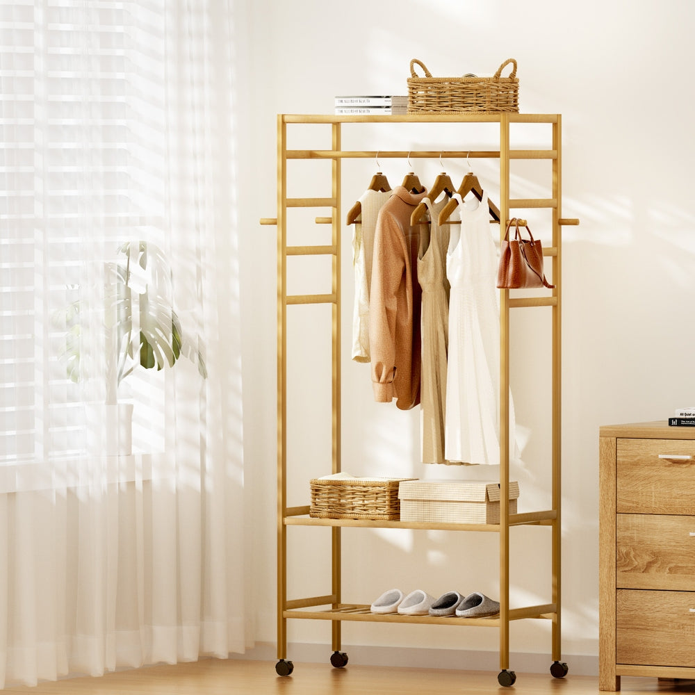 Artiss Clothes Rack Wardrobe Coat Stand 169cm-Furniture > Living Room > Coat Racks-PEROZ Accessories