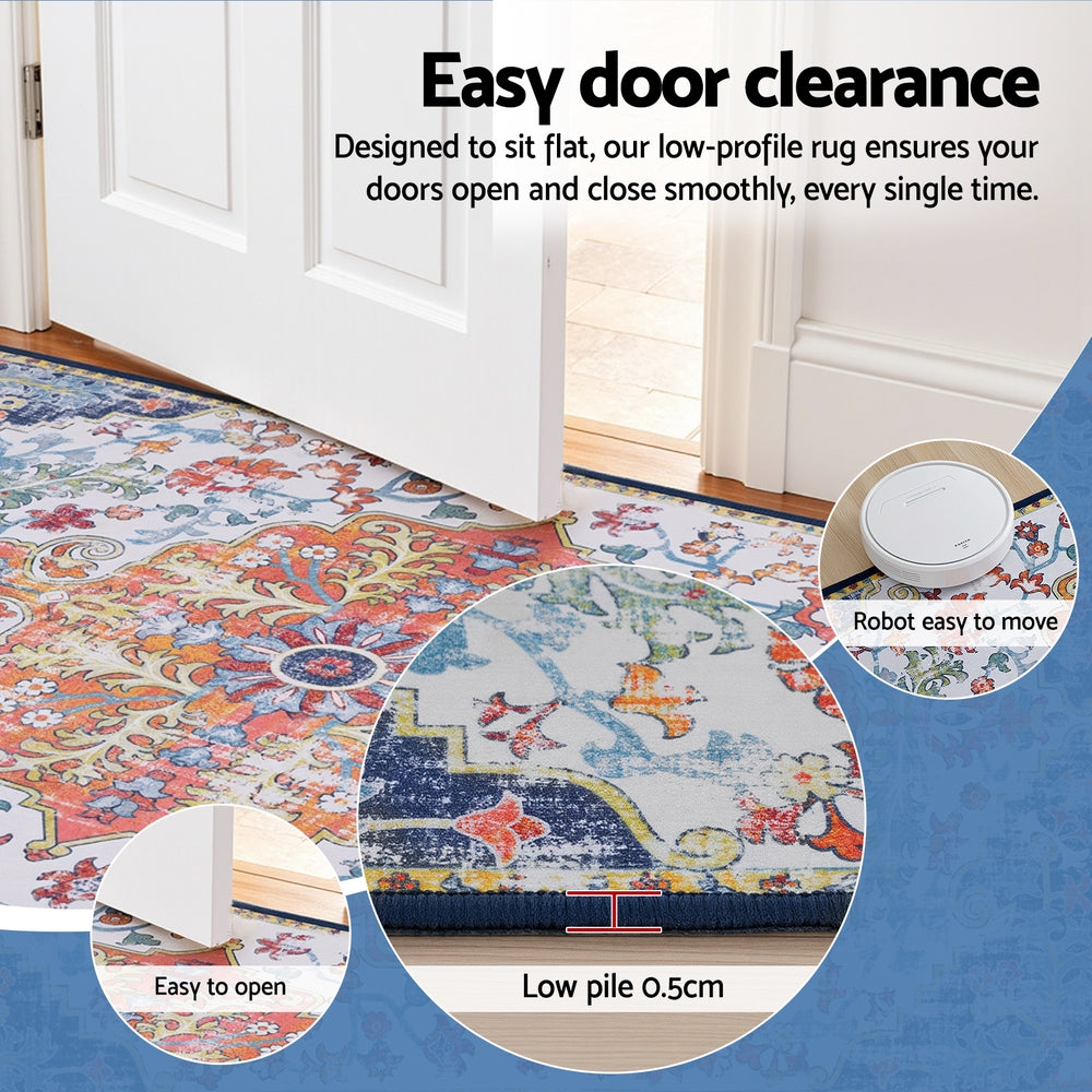 Artiss Floor Rug 120X170cm Large Washable Geometric Area Rug Modern Carpet Mat-Home & Garden > Rugs > Floor Rugs-PEROZ Accessories