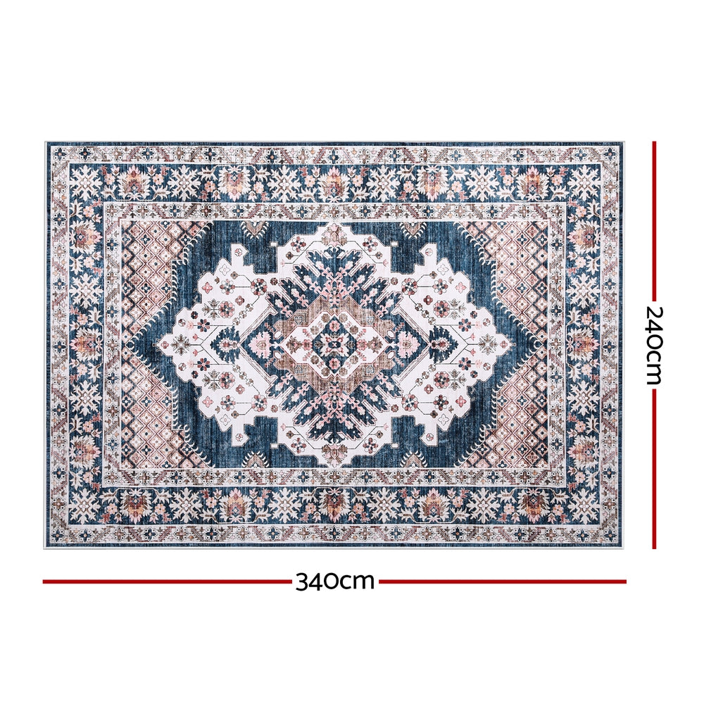 Artiss Floor Rug 240x340cm Large Washable Persian Area Rug Living Room Carpet-Home & Garden > Rugs > Floor Rugs-PEROZ Accessories