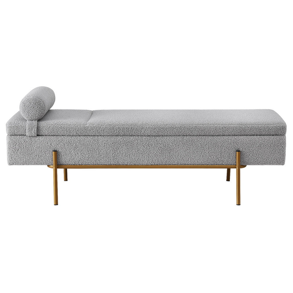 Artiss Storage Ottoman Bed 140cm Pillow Foot Stool-Furniture > Living Room > Ottomans & Footstools-PEROZ Accessories