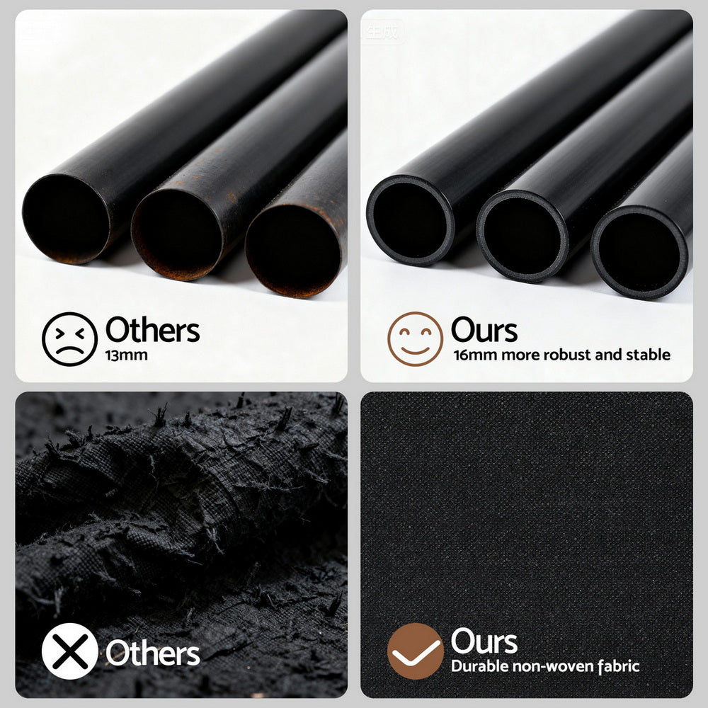 Artiss Wardrobe Clothes Rack Closet 181cm-Furniture > Living Room > Coat Racks-PEROZ Accessories