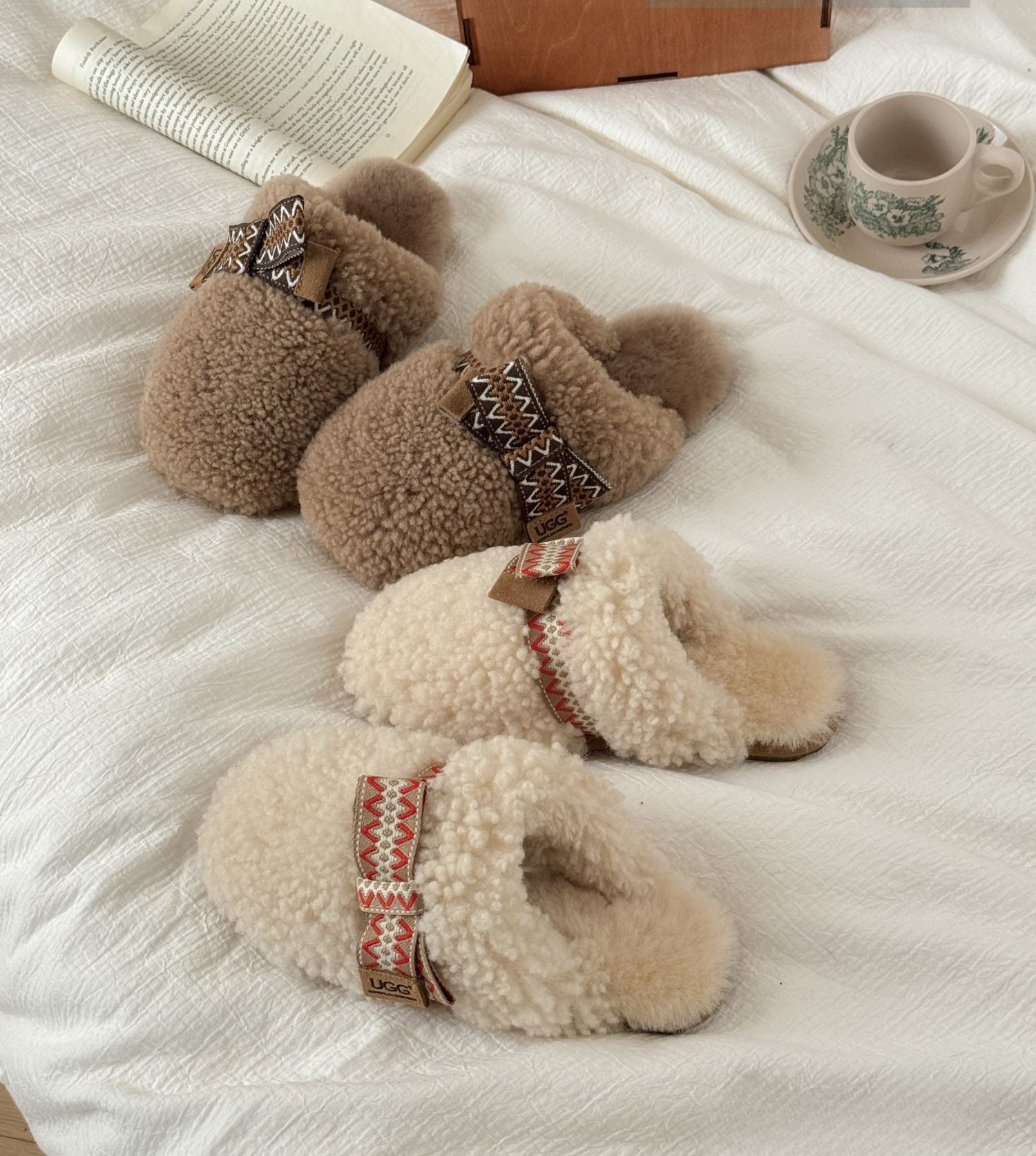 Australian Shepherd Cecil UGG Slippers For Women | Peroz