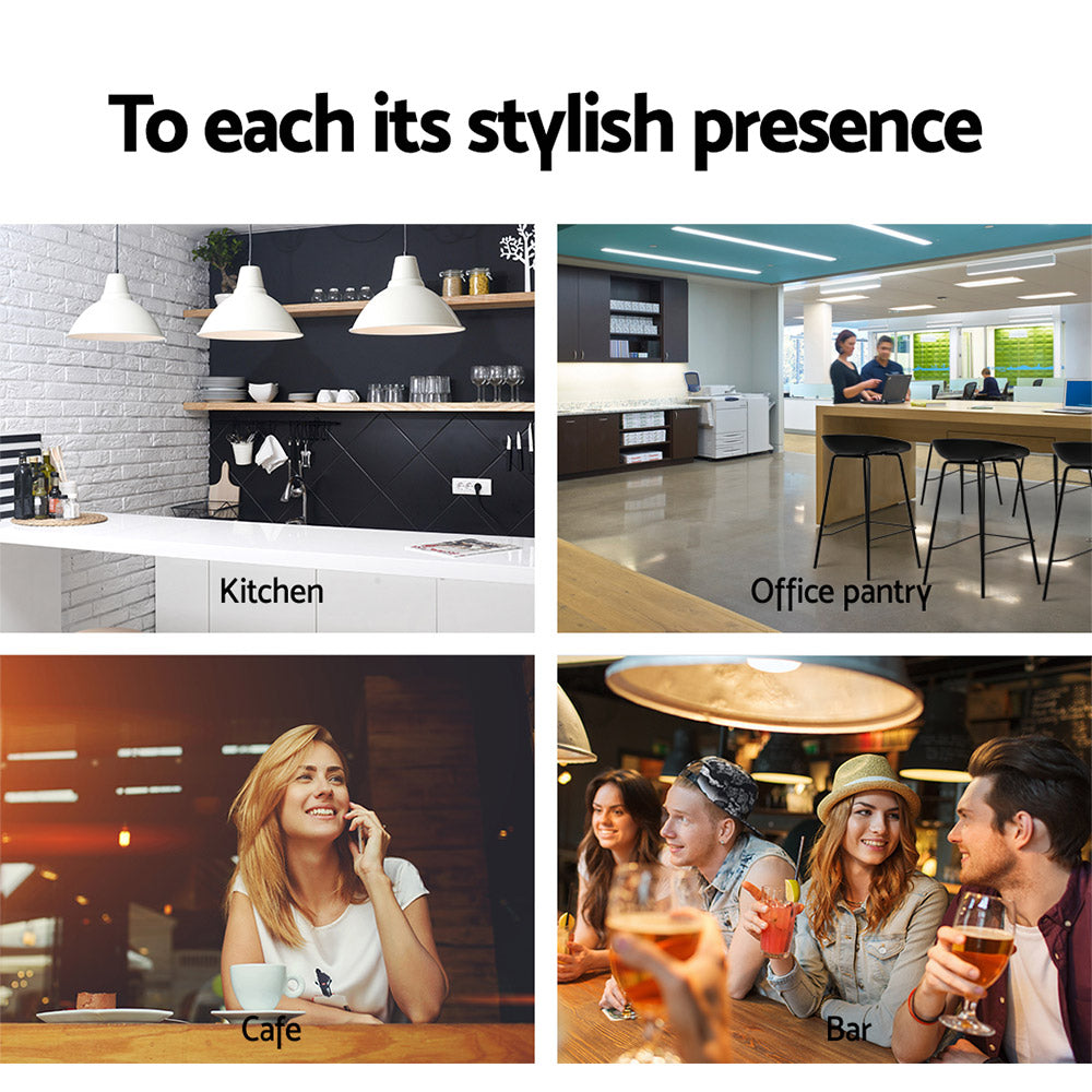 Artiss 4x Bar Stools Kitchen Counter Stools Metal-Furniture > Bar Stools & Chairs-PEROZ Accessories