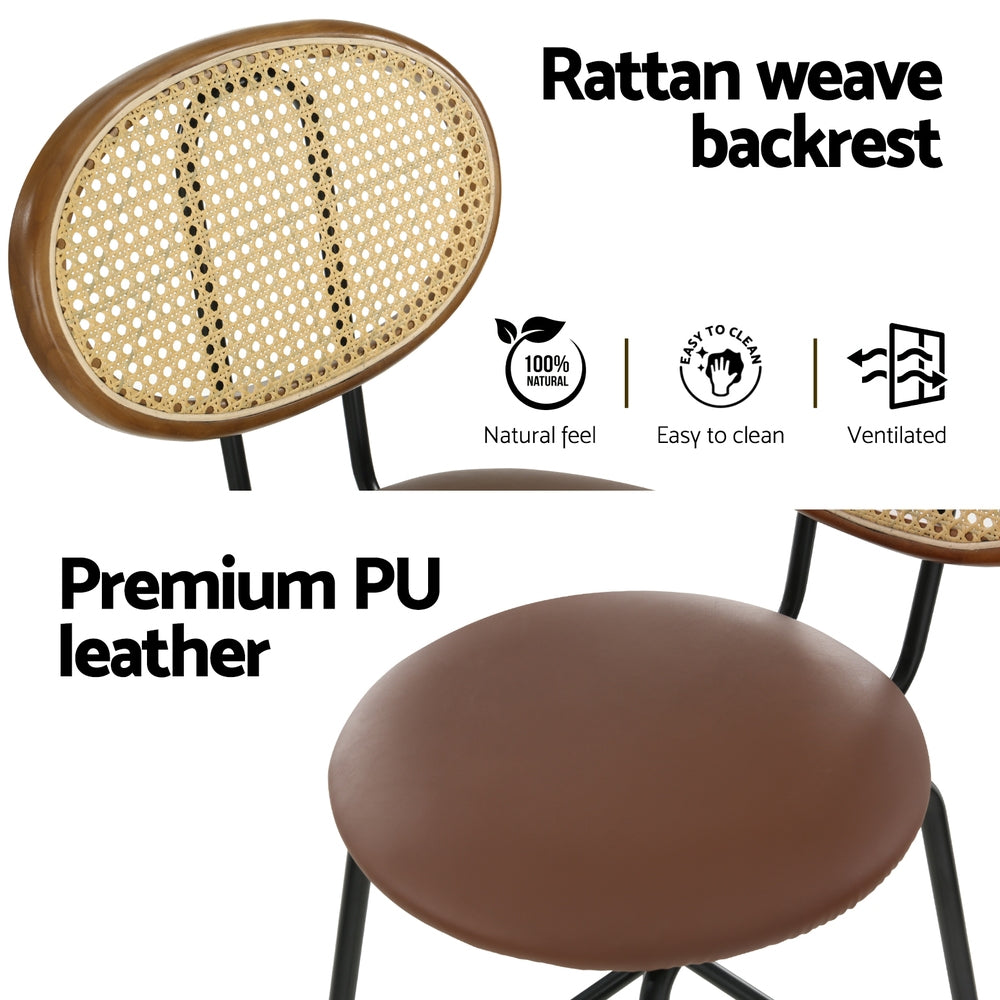 Artiss Bar Table Stools Set Dining Desk Industrial Kitchen Chairs Cafe Pub-Furniture > Bar Stools & Chairs > Table & Bar Stools-PEROZ Accessories