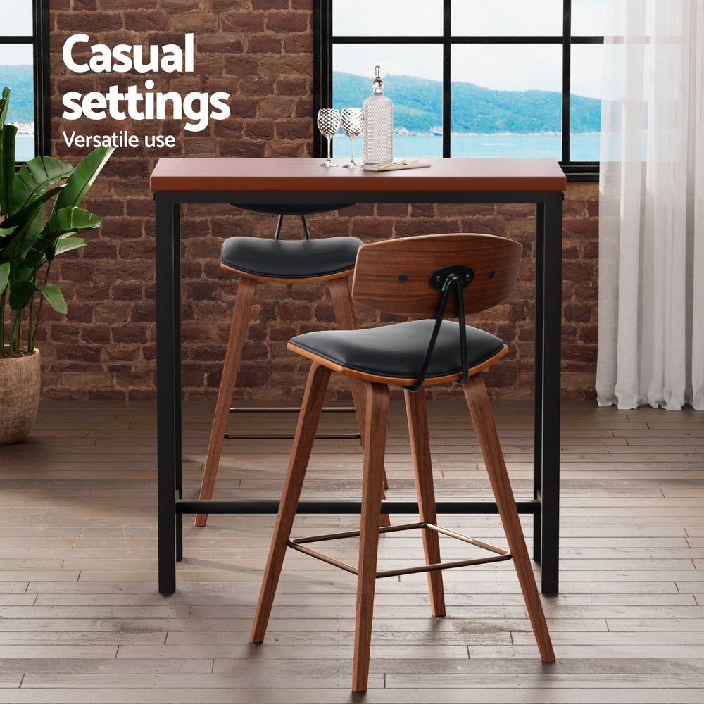 Artiss Bar Table and Stools Set Dining Desk Kitchen Chairs Cafe Pub-Furniture > Bar Stools & Chairs > Table & Bar Stools-PEROZ Accessories