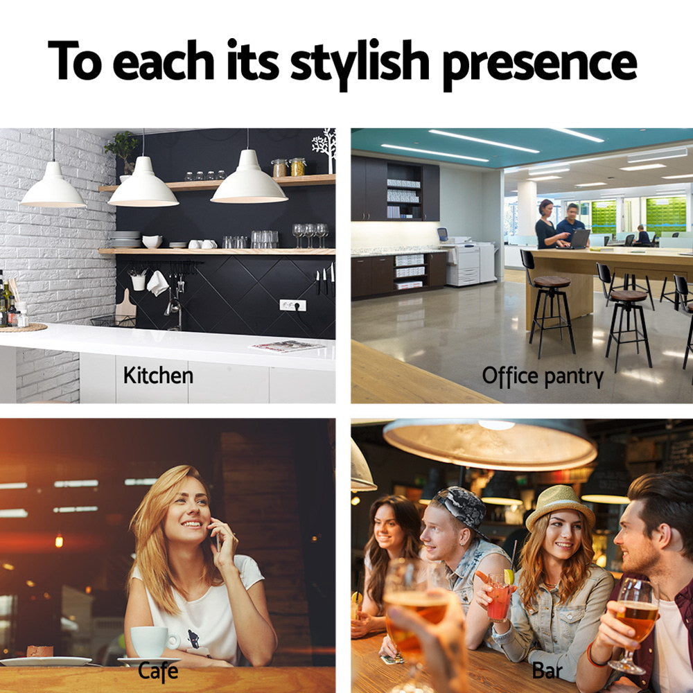 Artiss Bar Stools Kitchen Counter Chairs Vintage Metal Chairs-Bar Stools-PEROZ Accessories
