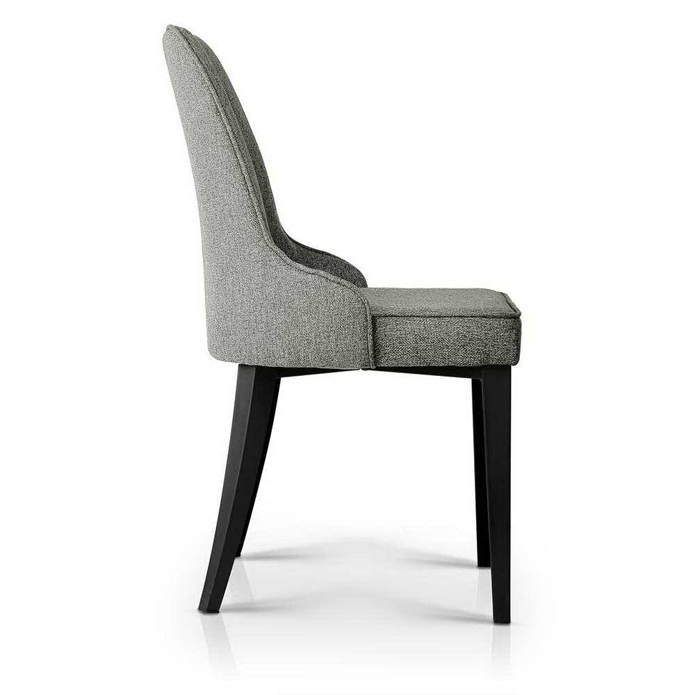 Artiss Dining Chairs Set of 2 Linen Fabric Grey-Furniture > Dining-PEROZ Accessories