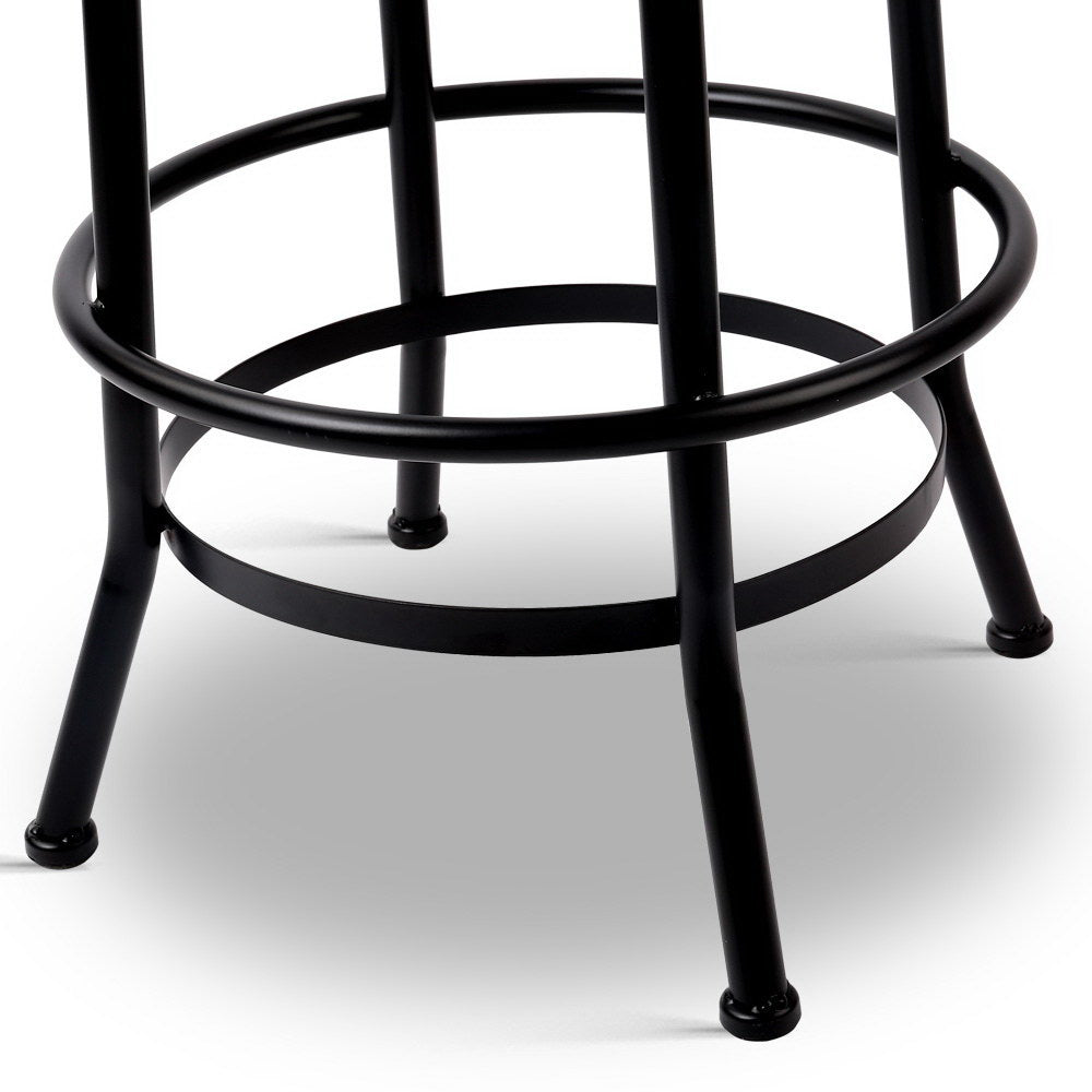 Artiss Bar Stools Adjustable Wood Chairs-Bar Stools-PEROZ Accessories