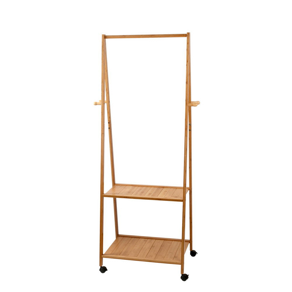 Artiss Clothes Rack Coat Stand 165x59cm Hanger Wheels-Coat Racks-PEROZ Accessories