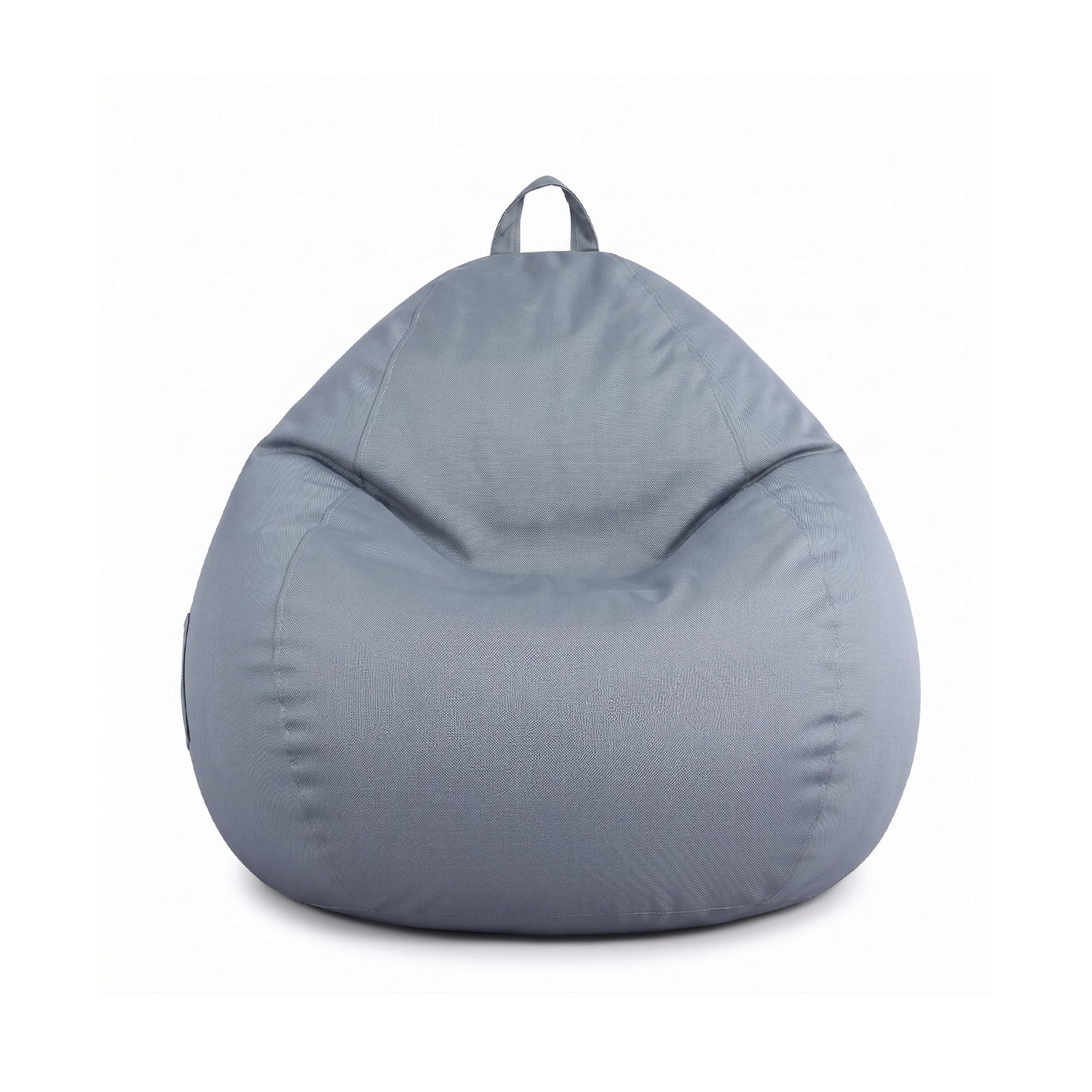 Artiss Outdoor Bean Bag Chair Cover (No Filler) Splash-Proof Beanbag Sofacover for Adults Teens Kids Stuffable Bean Bag Cover for Patio Poolside Relaxing, Grey-Furniture > Sofas > Sofa Accessories-PEROZ Accessories