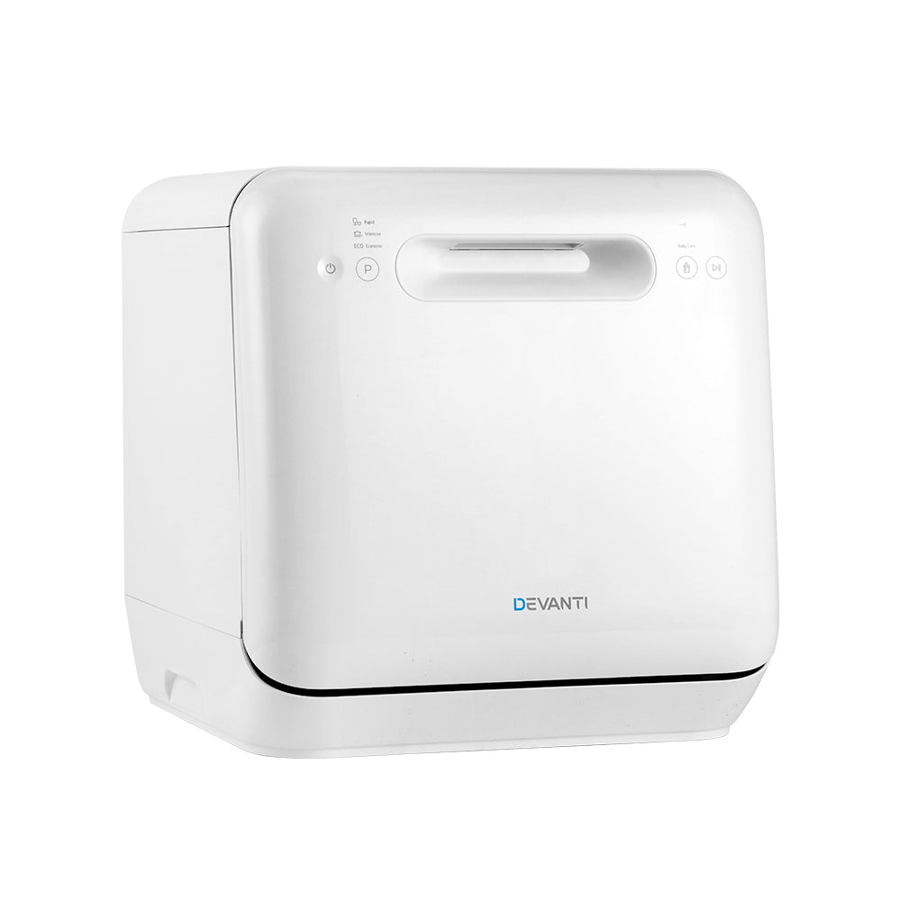 Devanti Benchtop Dishwasher 3 Place Bench Top Countertop Dish Washer Cleaner-Appliances > Kitchen Appliances-PEROZ Accessories