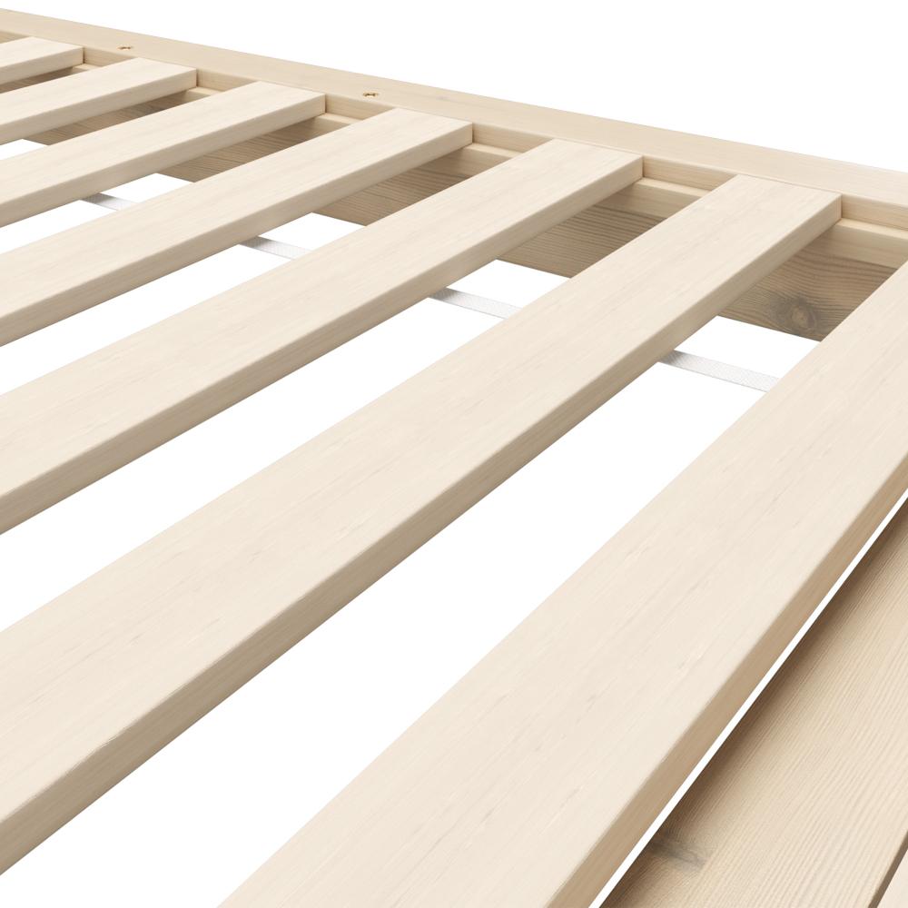 Oikiture Bed Frame King Single Wooden Bed Base Timber Platform-Wooden Bed Frames-PEROZ Accessories