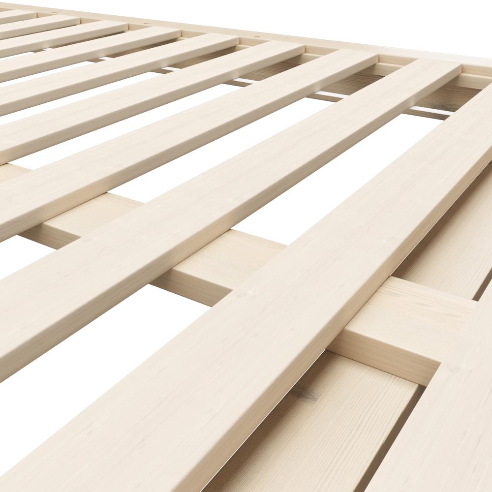Oikiture Bed Frame Queen Size Wooden Bed Base Timber Platform-Wooden Bed Frames-PEROZ Accessories