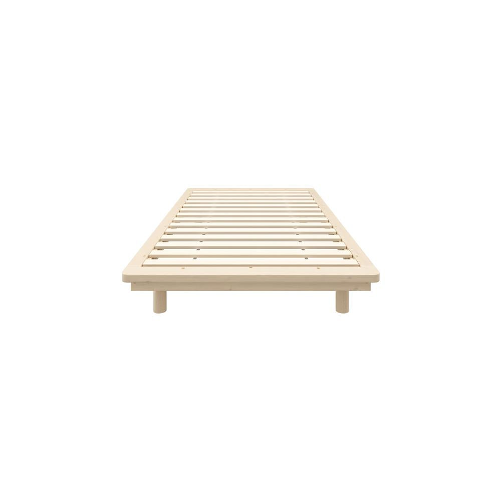 Oikiture Bed Frame Single Size Wooden Bed Base Timber Platform-Wooden Bed Frames-PEROZ Accessories