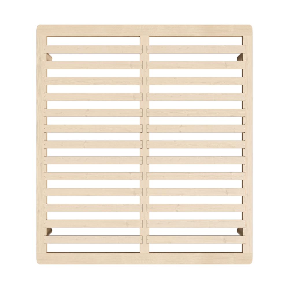 Oikiture Bed Frame King Size Wooden Bed Base-Wooden Bed Frames-PEROZ Accessories
