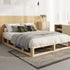 Oikiture Wooden Bed Frame Queen Size Cage-like Base-Bed Frames-PEROZ Accessories